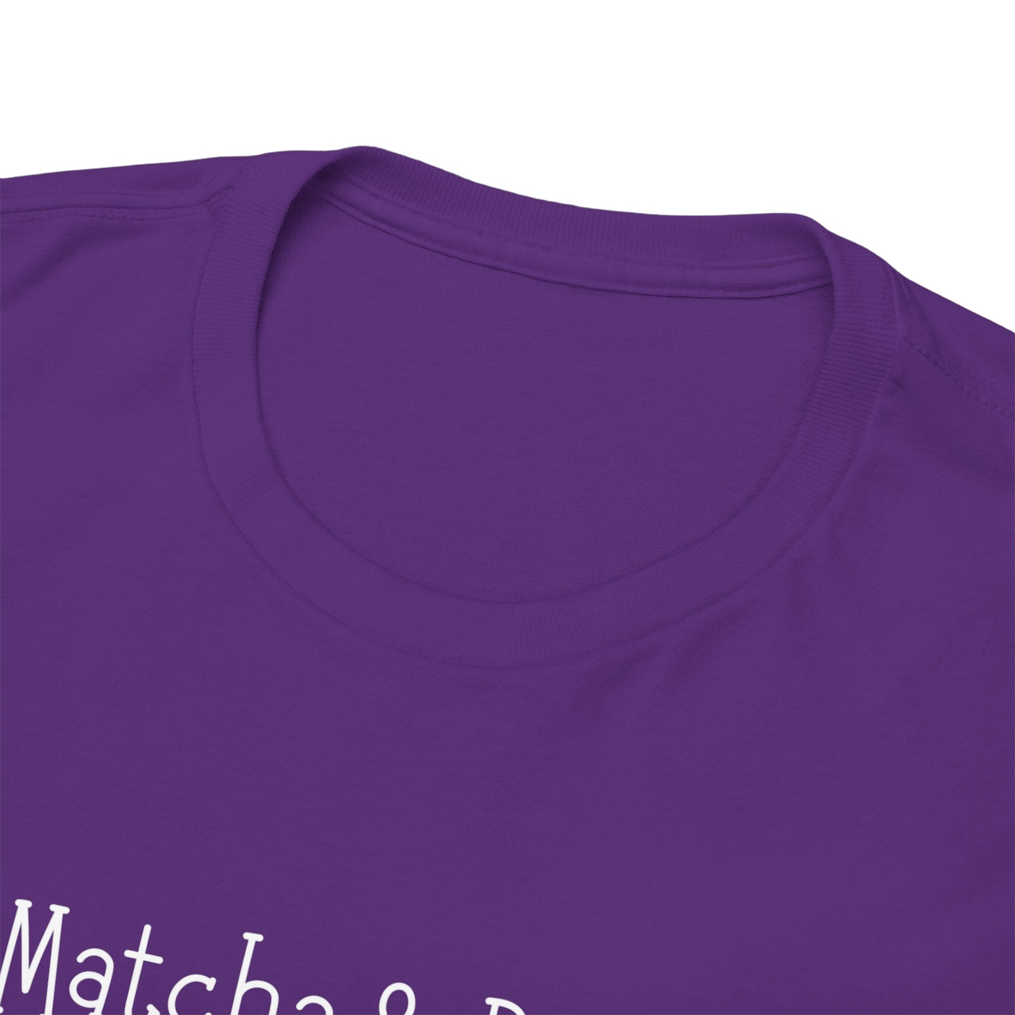 Matcha & Peace Tee — Minimalist Tea Lover Shirt