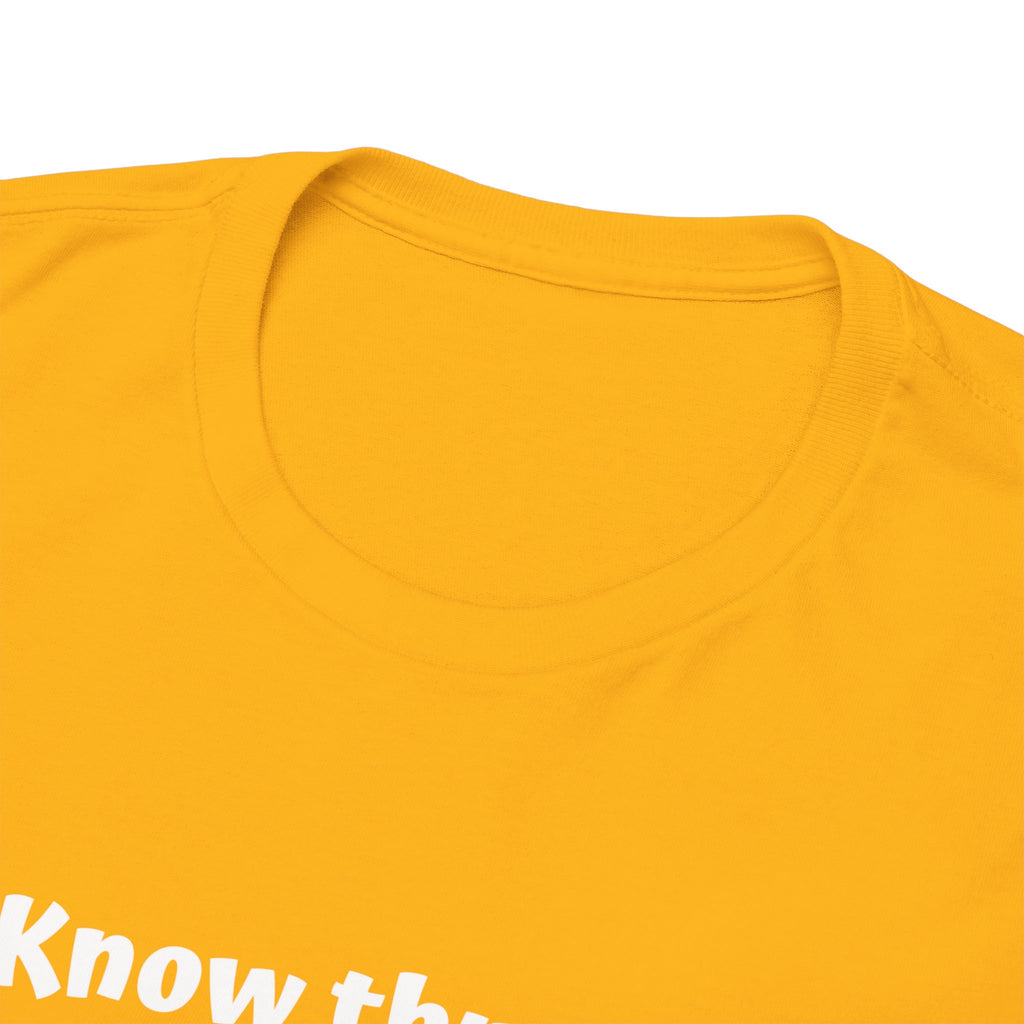 Know Thyself T-Shirt — Minimalist Affirmation Tee