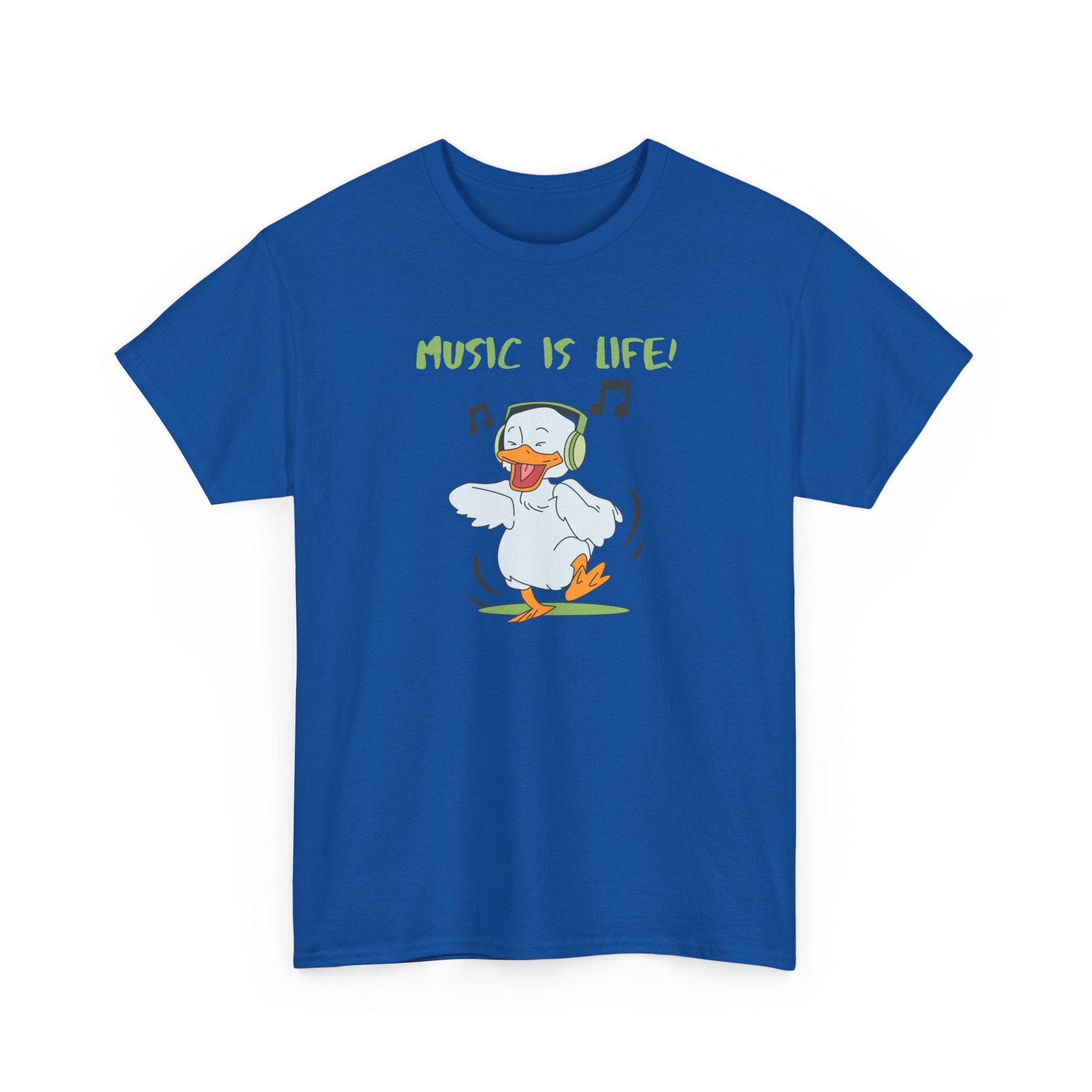 Music Is Life Duck T‑Shirt