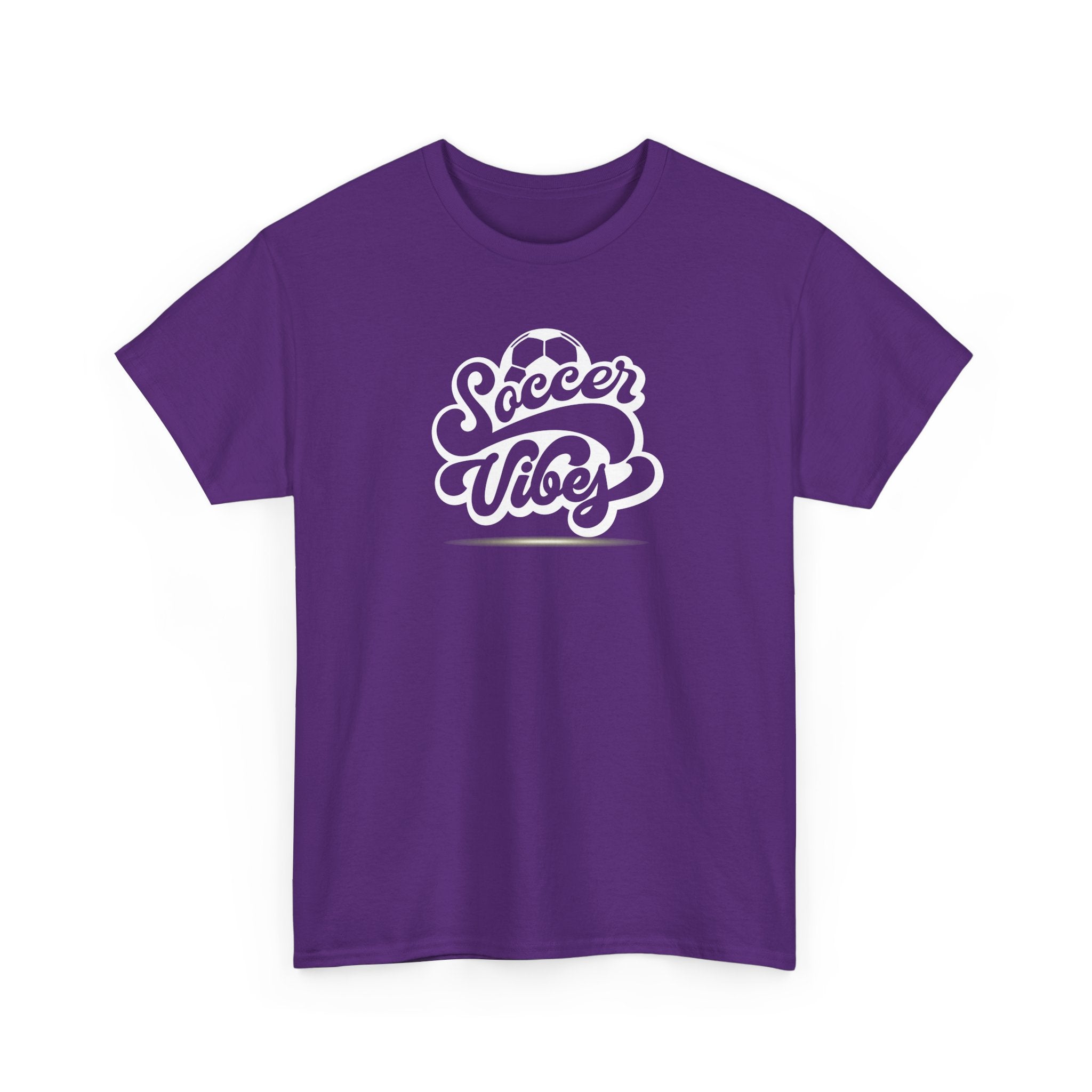 Soccer Vibes T-Shirt — Retro Script Soccer Tee