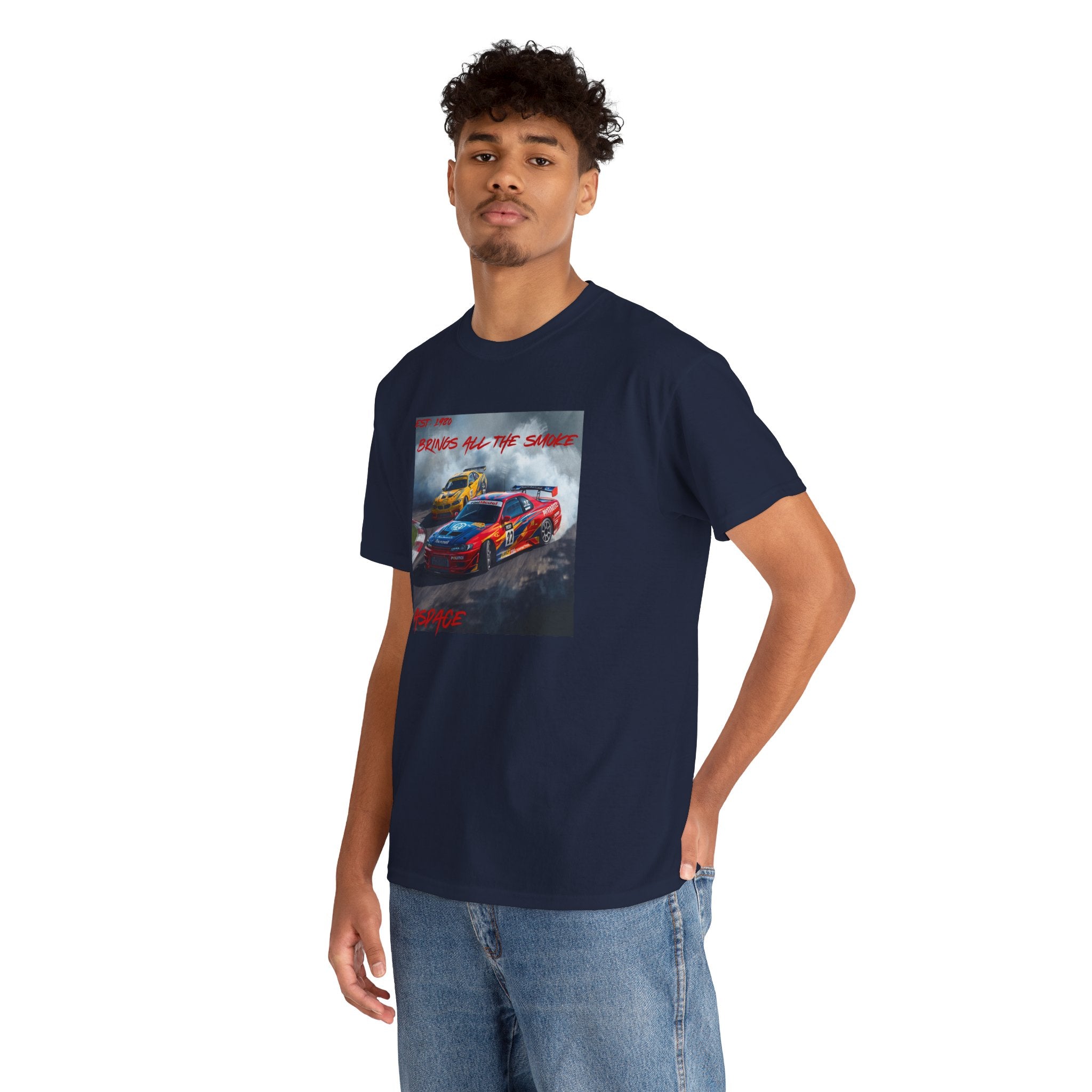Race Car Drift Tee — 'Chasing All The Glory' Graphic Racing T‑Shirt