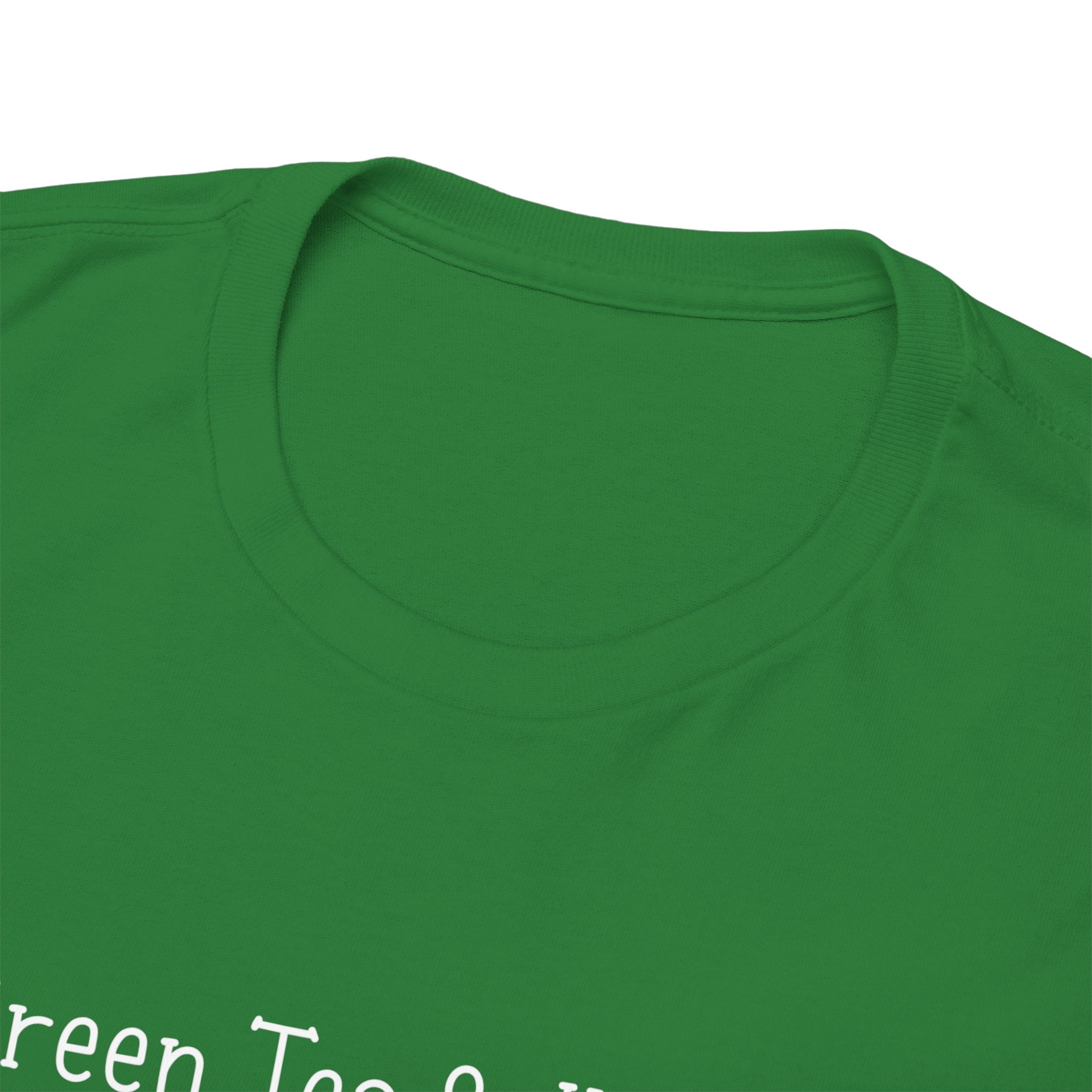 Green Tea & Honey Tee — Minimalist Tea Lover T-Shirt