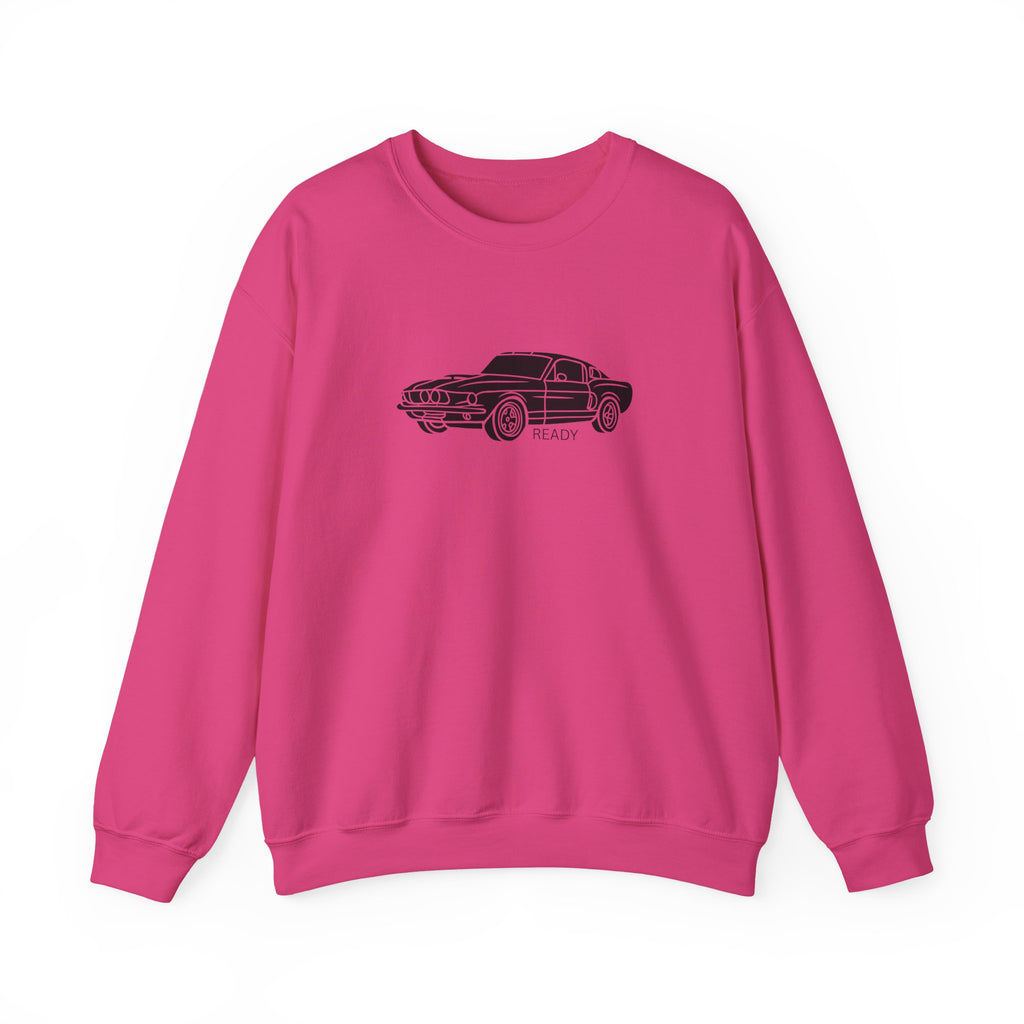 Classic Mustang Outline Crewneck Sweatshirt