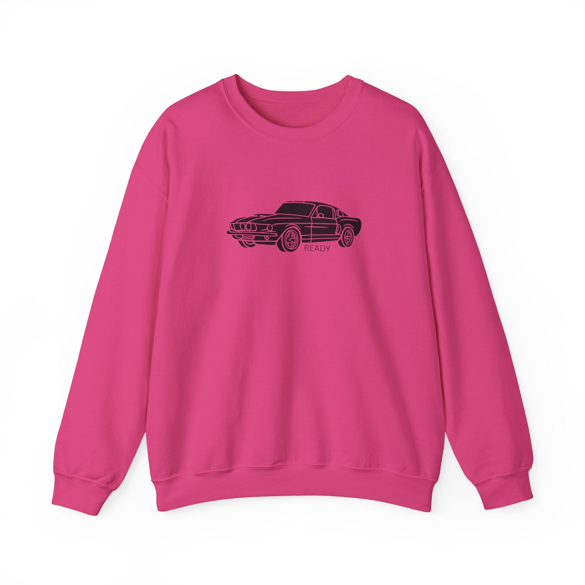 Classic Mustang Outline Crewneck Sweatshirt