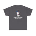 Cat Birthday Tee — "A Purr-fect Firecracker Was Born Today"