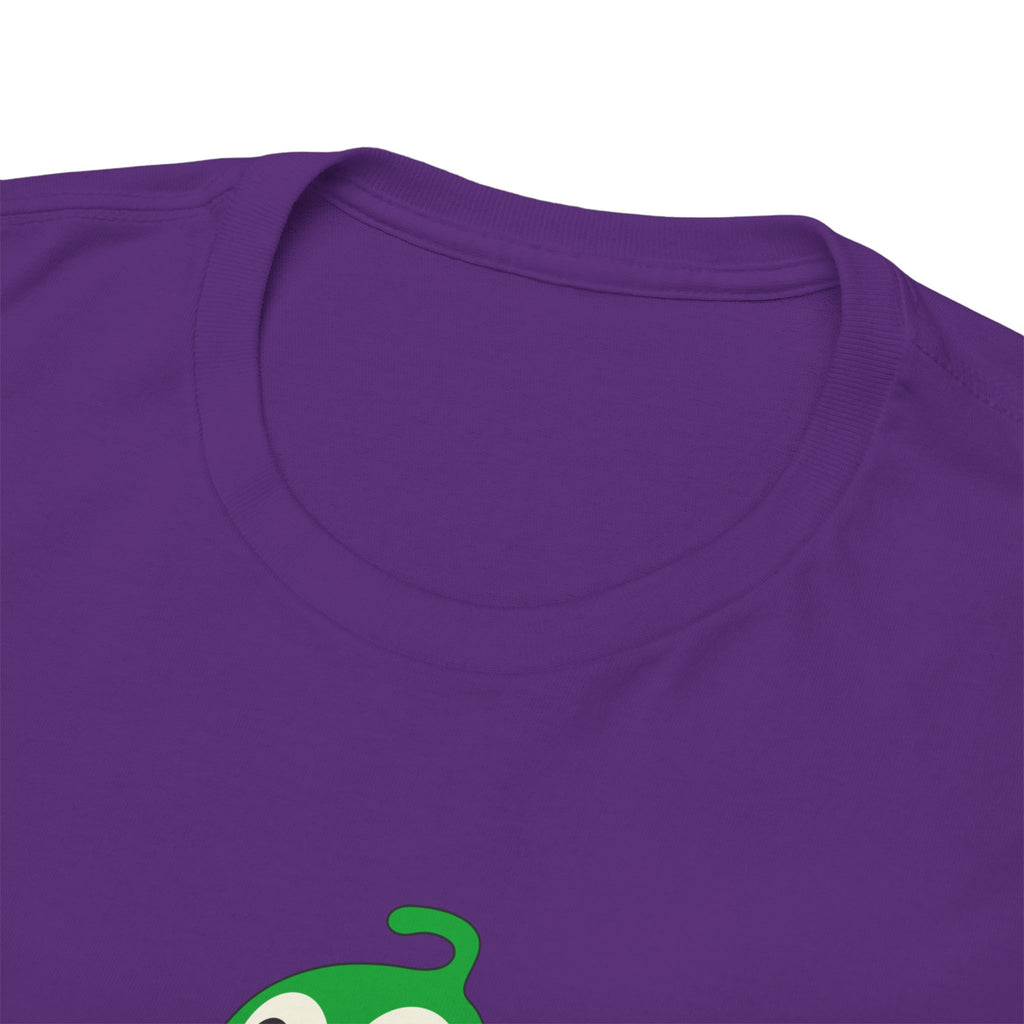 Screaming Internally Tee — Cute Green Monster Graphic Shirt