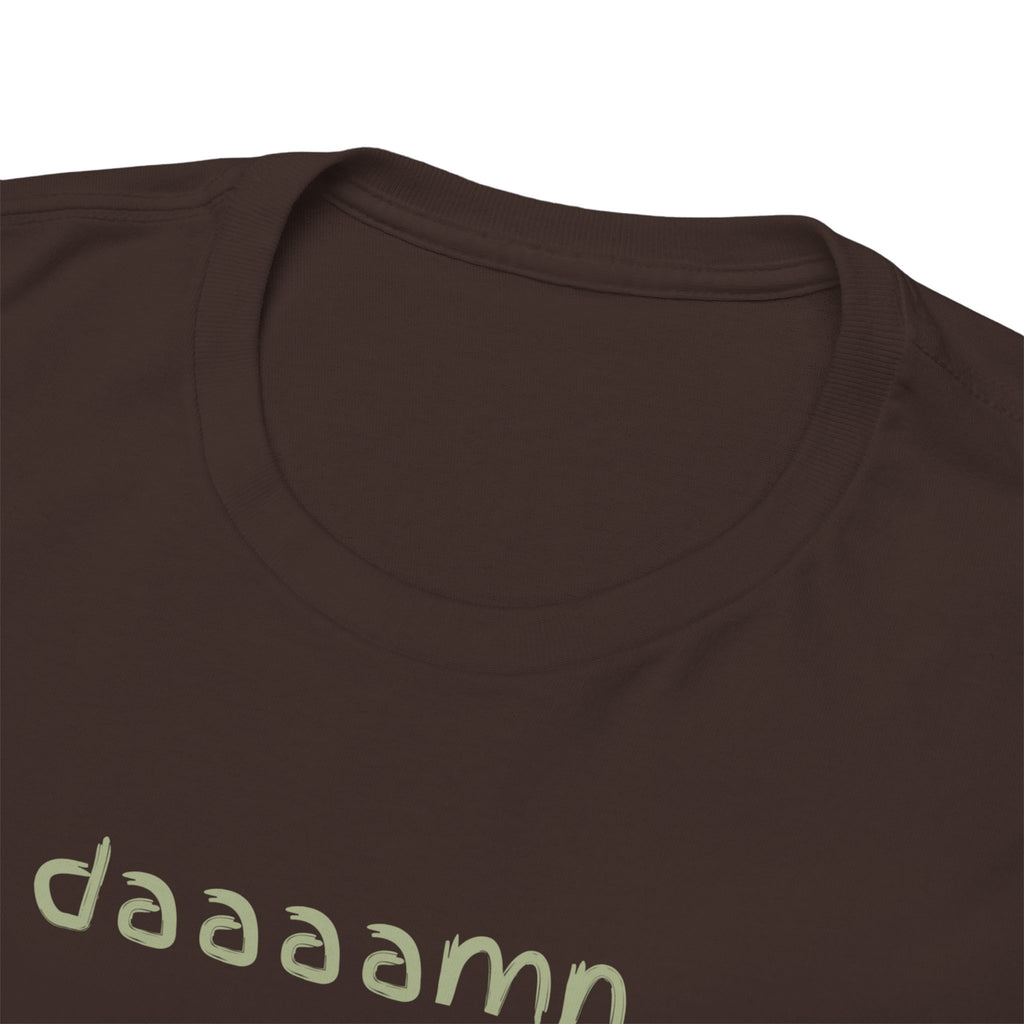 Frog "daaaamn..." T-Shirt — Funny Relaxed Frog Graphic Tee