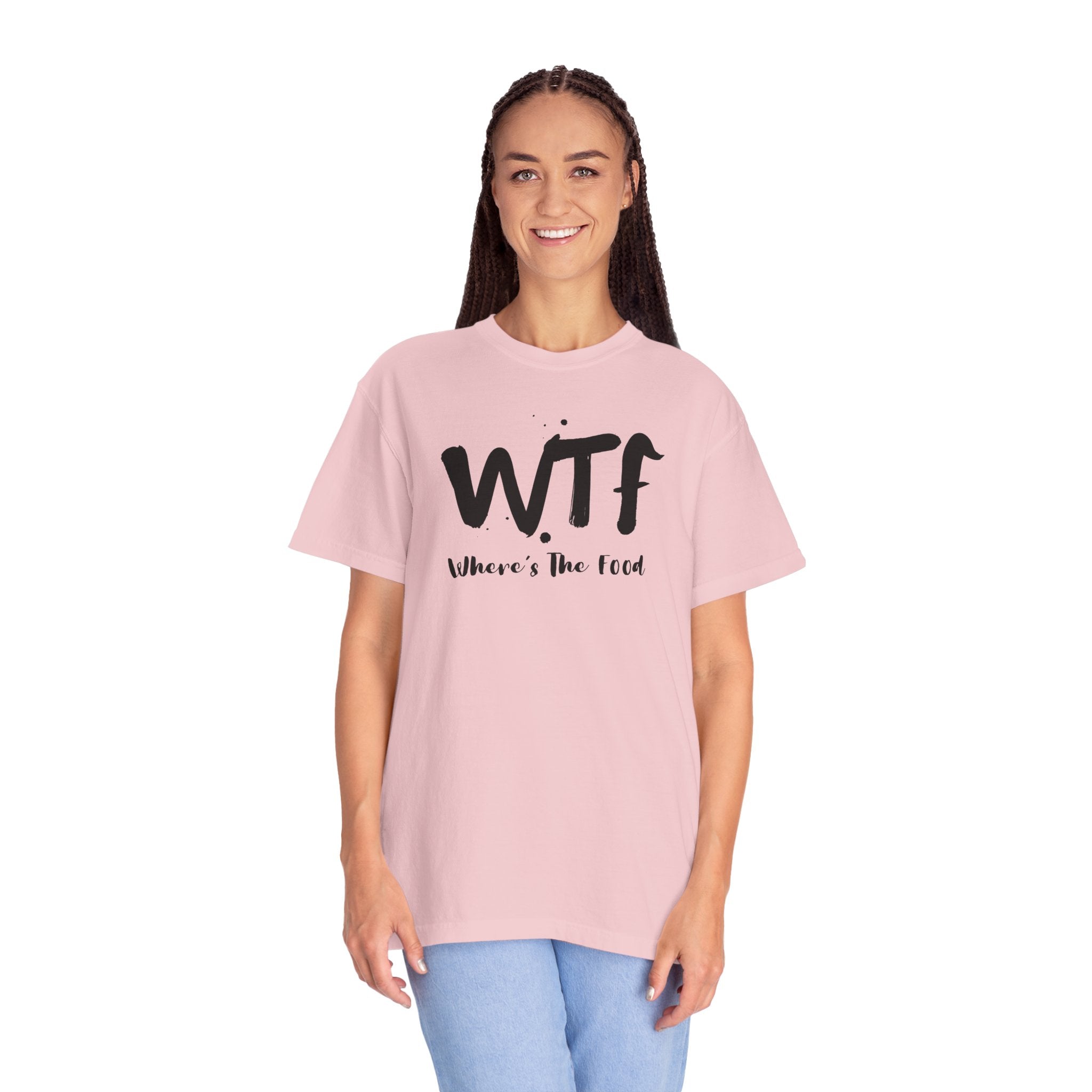 WTF "Where's The Food" Graphic T-Shirt