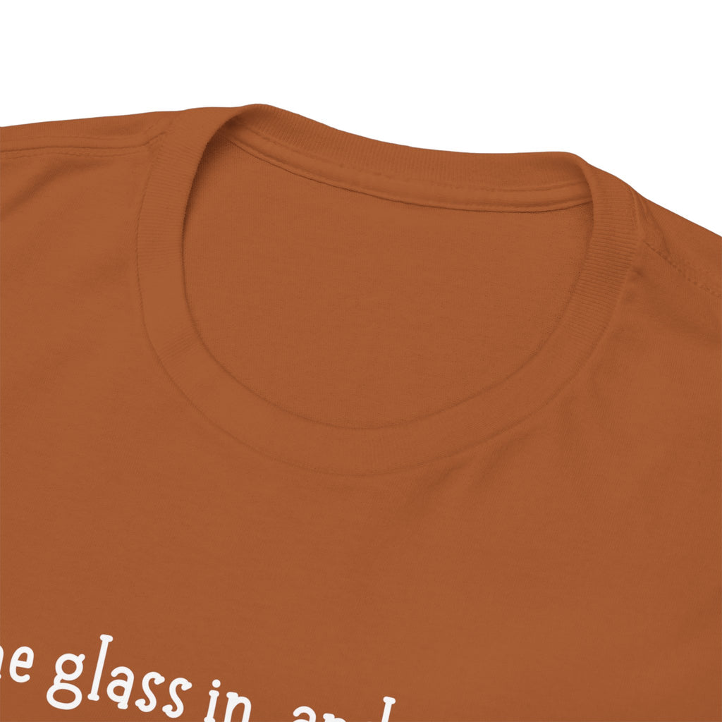 One Glass In Tee — Funny Wine Shirt (‘One glass in, and I might start flirting back’)