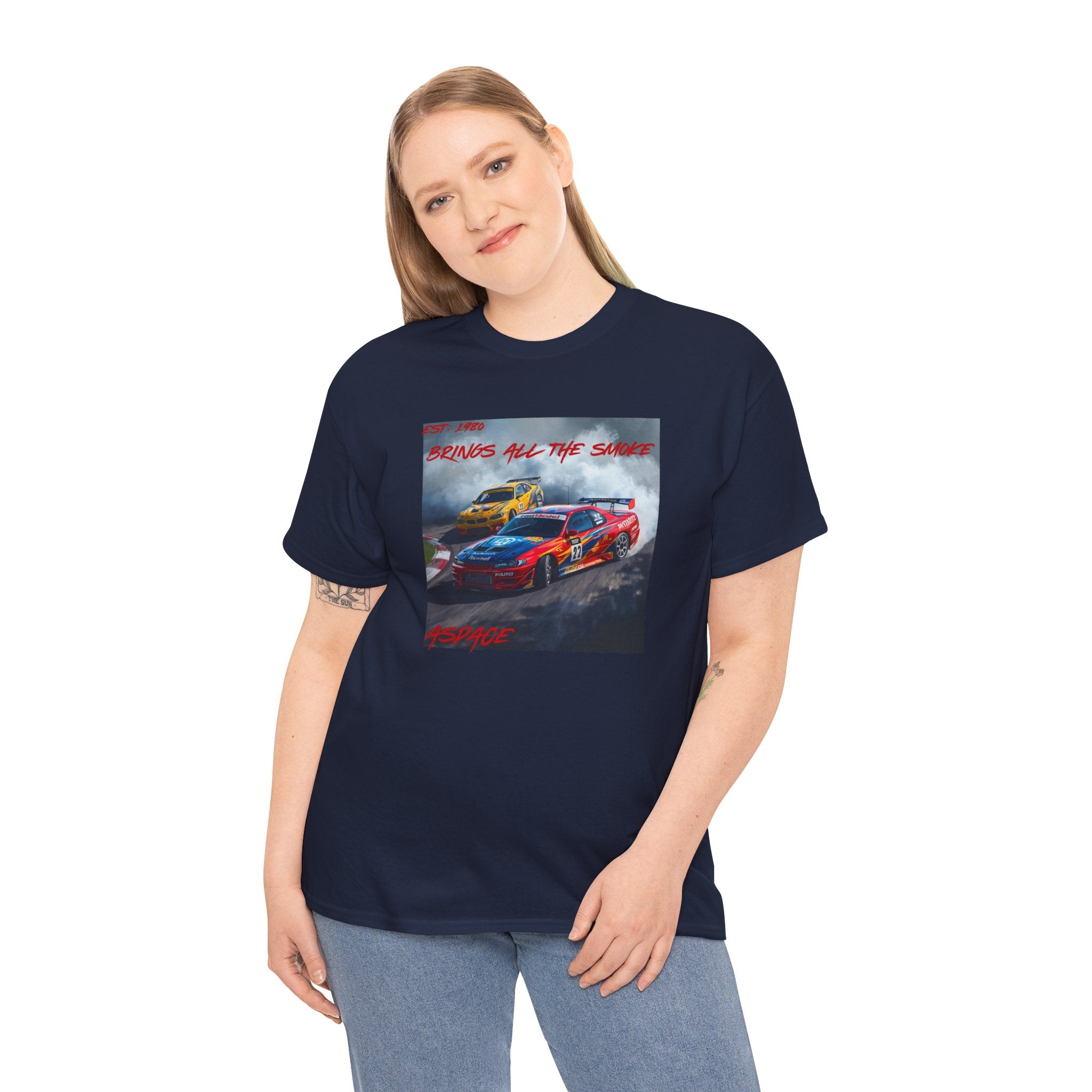 Race Car Drift Tee — 'Chasing All The Glory' Graphic Racing T‑Shirt