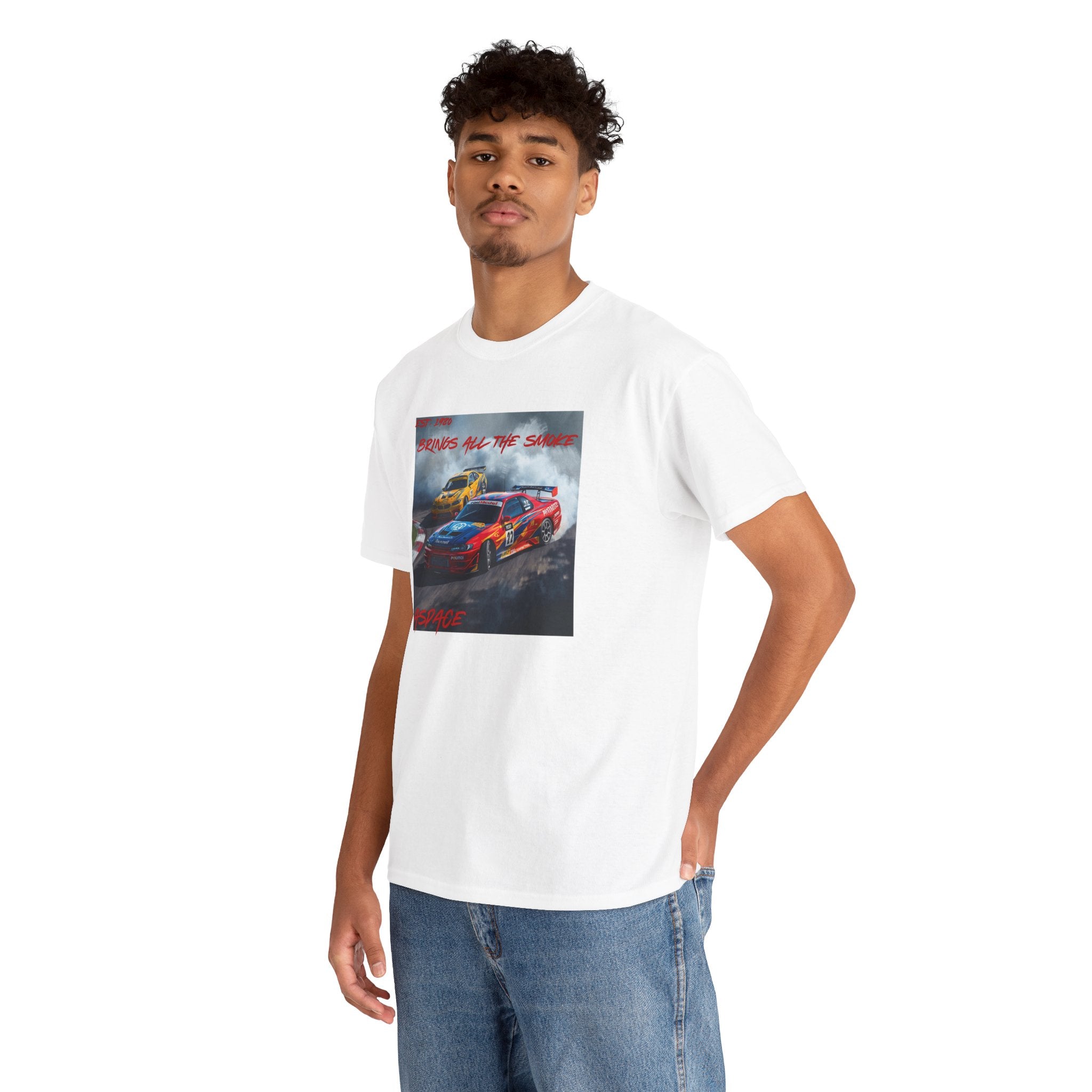 Race Car Drift Tee — 'Chasing All The Glory' Graphic Racing T‑Shirt