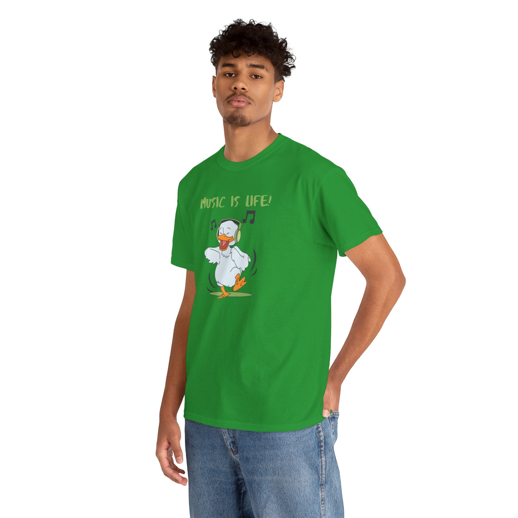 Music Is Life Duck T‑Shirt