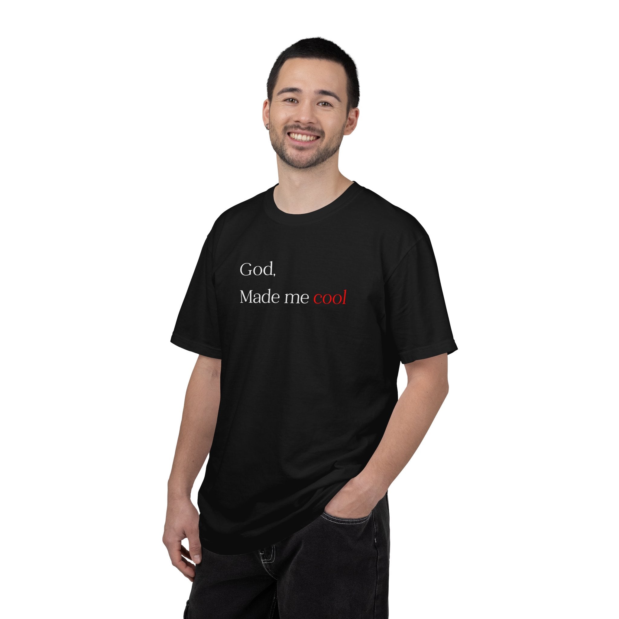 God Made Me Cool T-Shirt — Christian Inspirational Tee