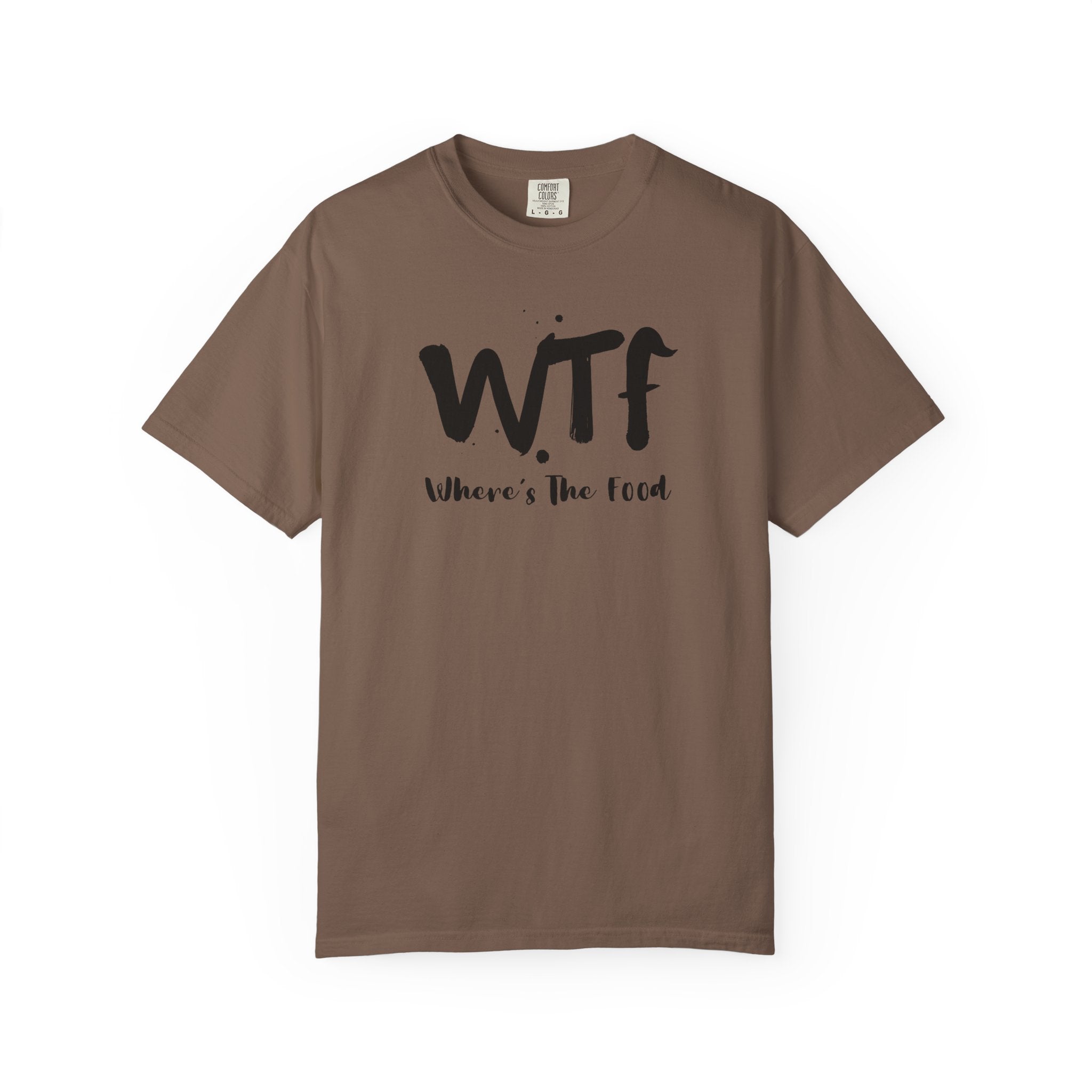 WTF "Where's The Food" Graphic T-Shirt