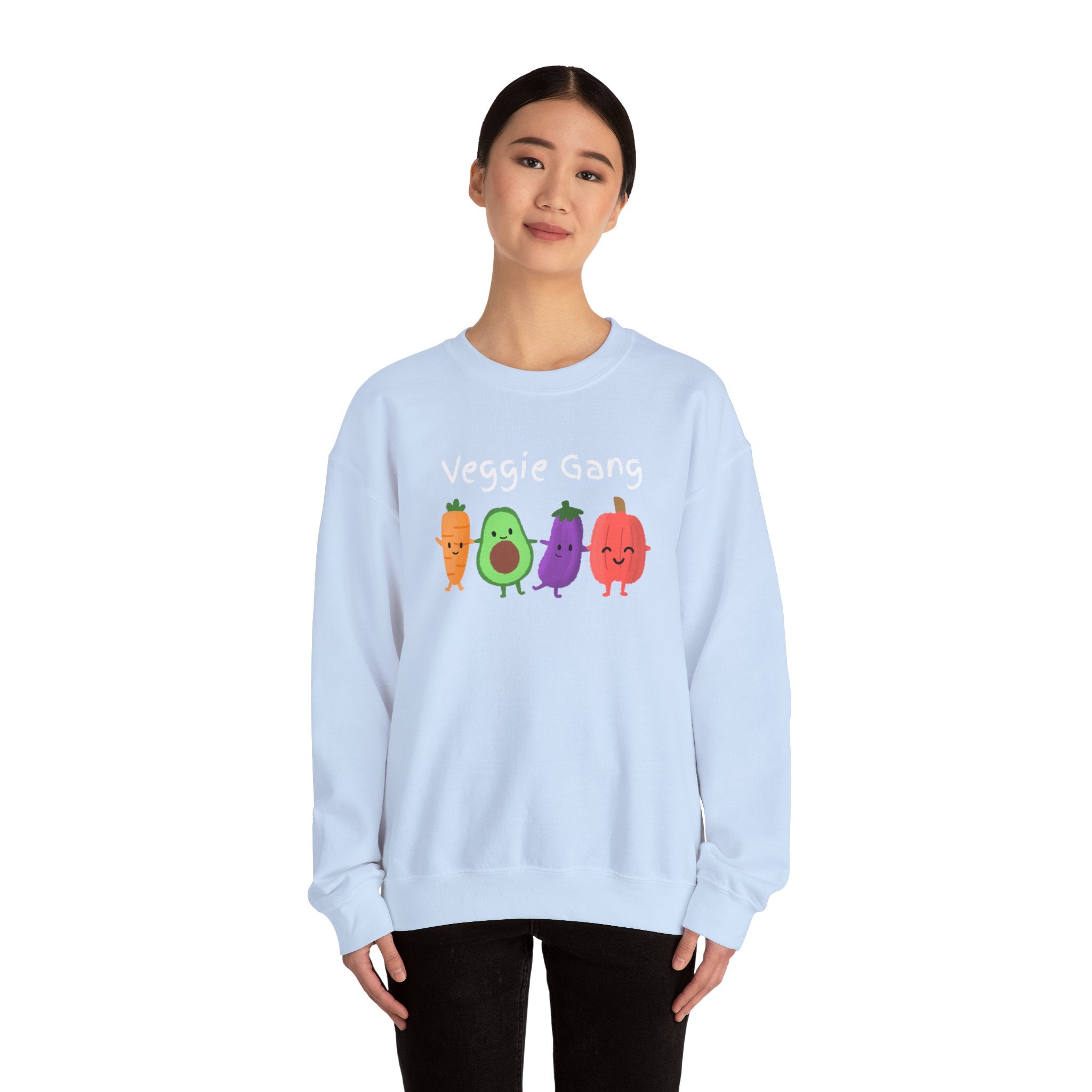 Anxiety Crewneck Sweatshirt — "Different Day Same Anxiety" Cute Cartoon Comfort Pullover
