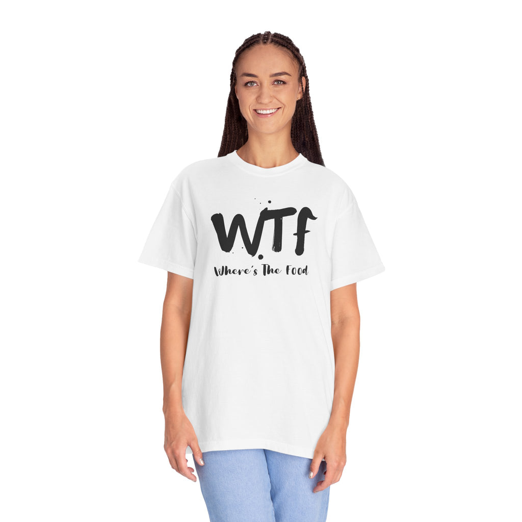 WTF "Where's The Food" Graphic T-Shirt