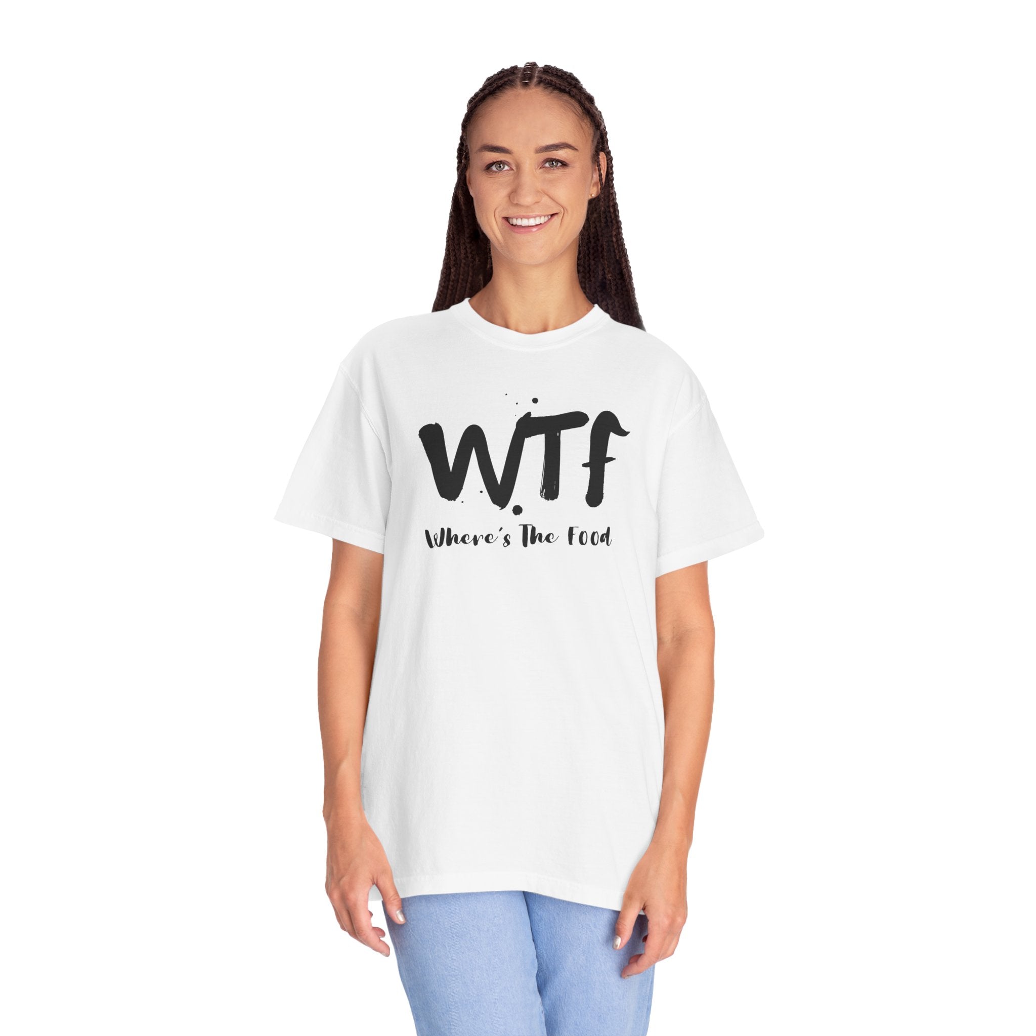 WTF "Where's The Food" Graphic T-Shirt