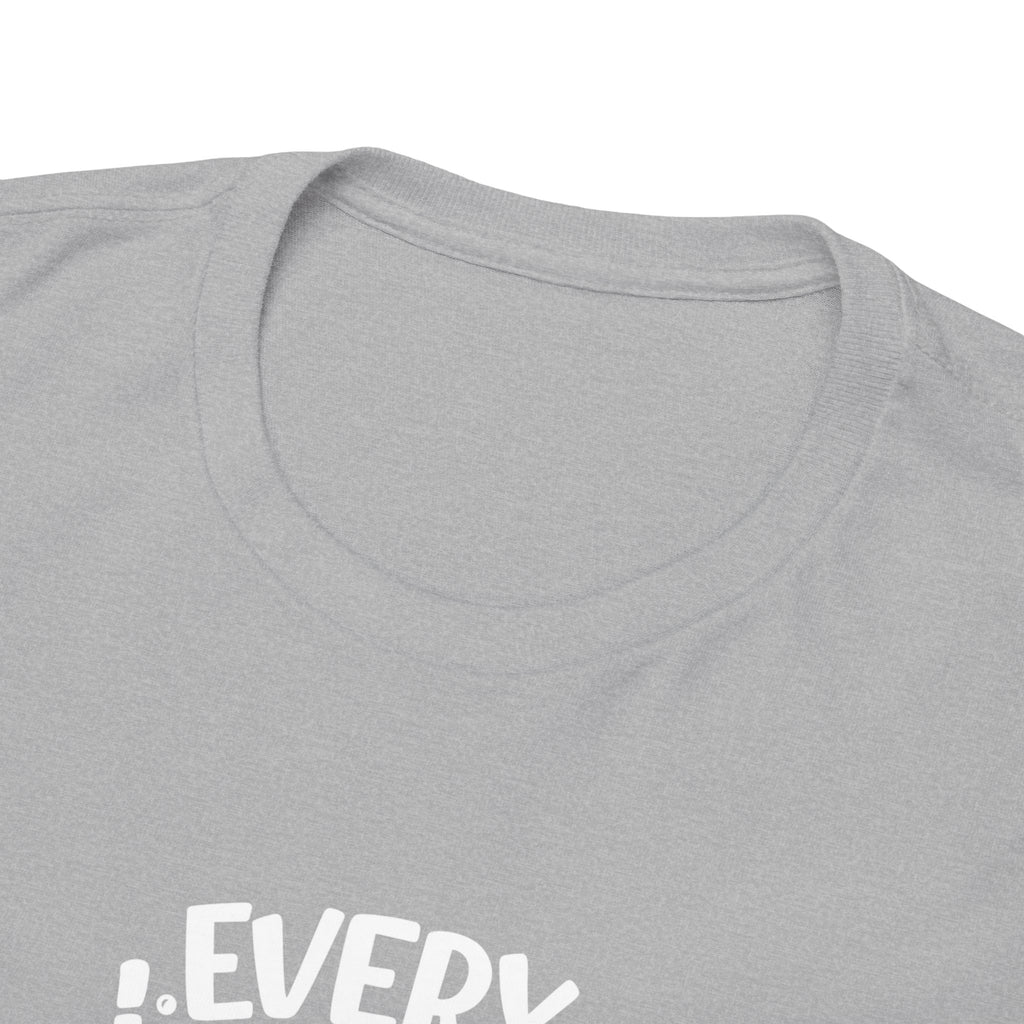 T-Shirt — "Every Journey Needs a First Step" Inspirational Quote Tee