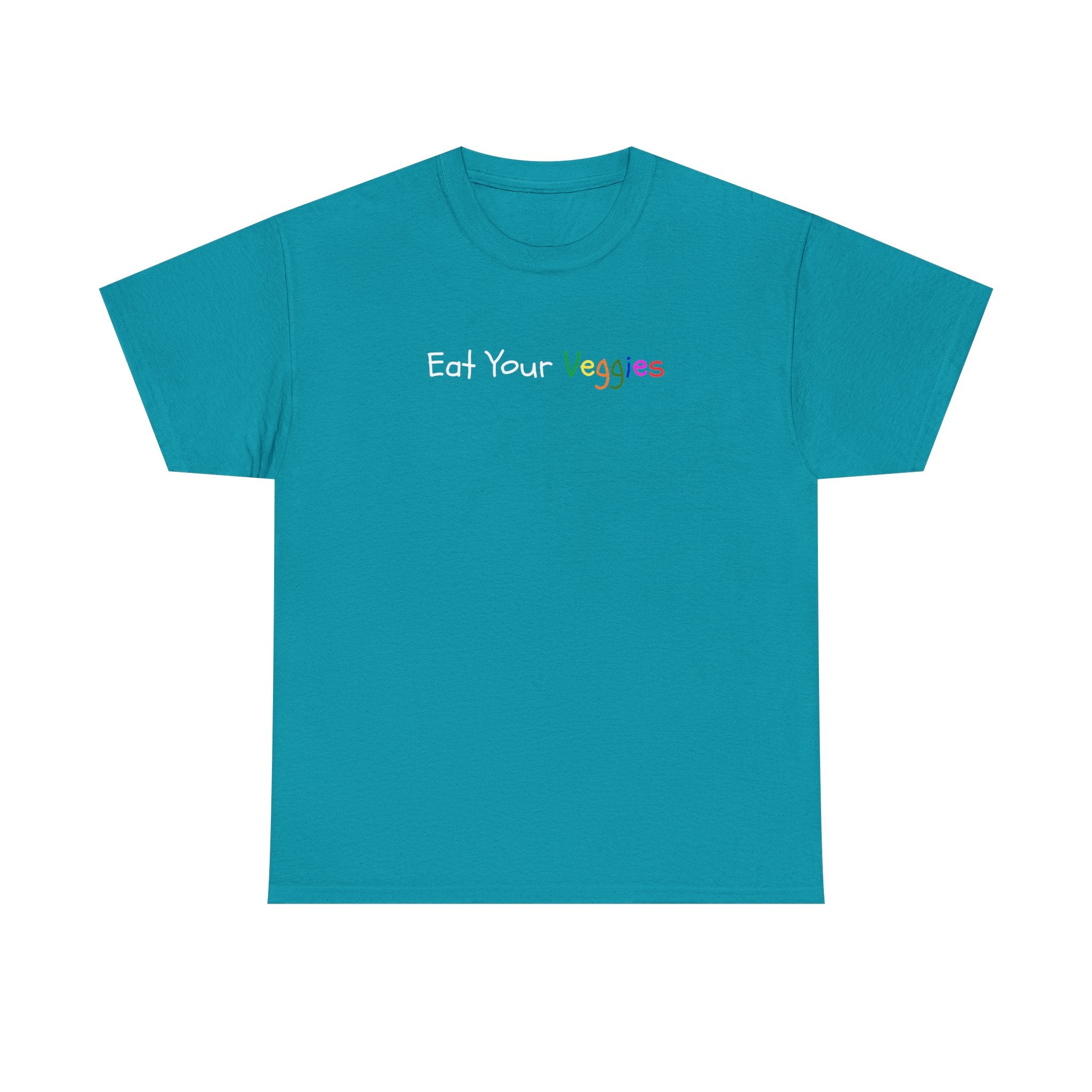 Eat Your Veggies T-Shirt — Colorful Kids & Adult Veggie Reminder Tee