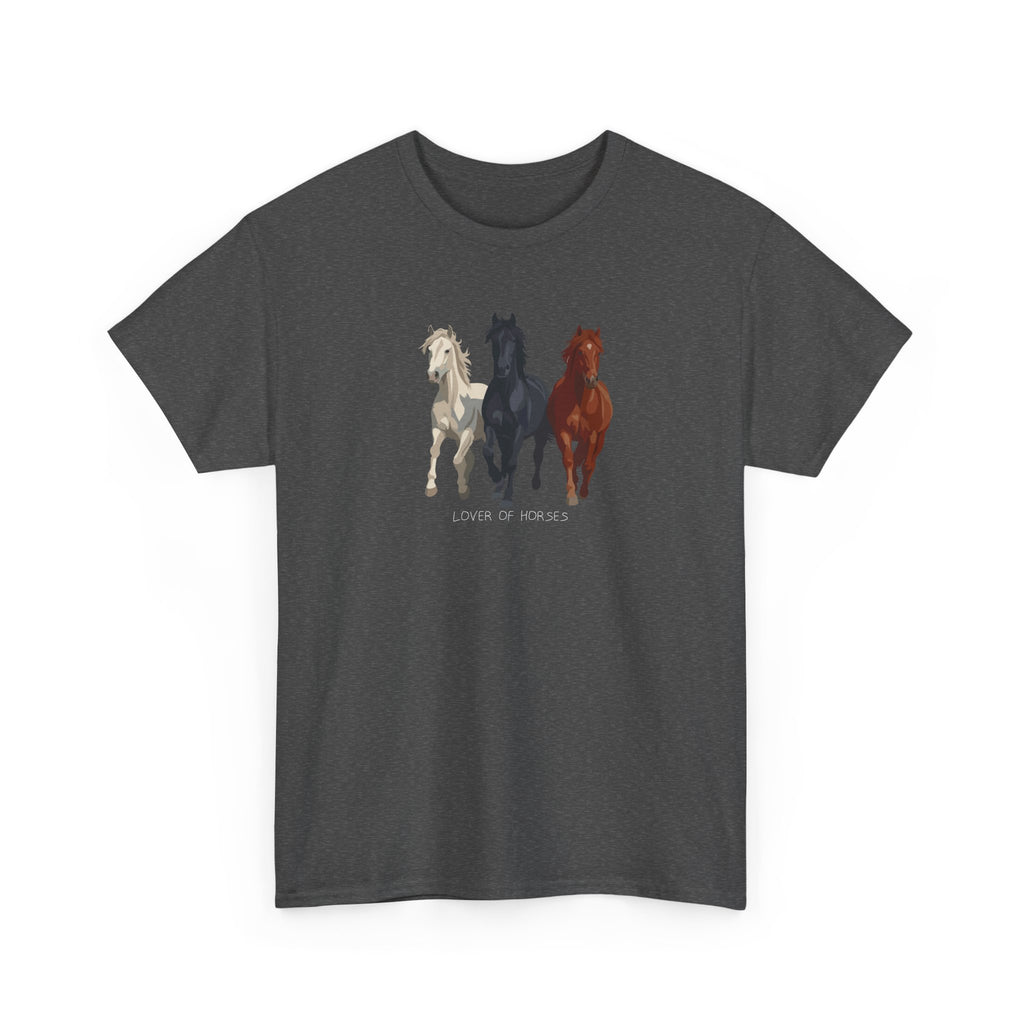 T-Shirt — Three Horses 'Love is Love' Pride Graphic Tee