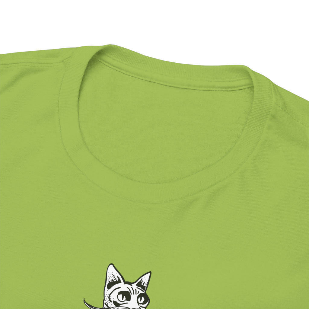 T-Shirt — 'Wine because adulting is so hard' Cat Wine Graphic Tee
