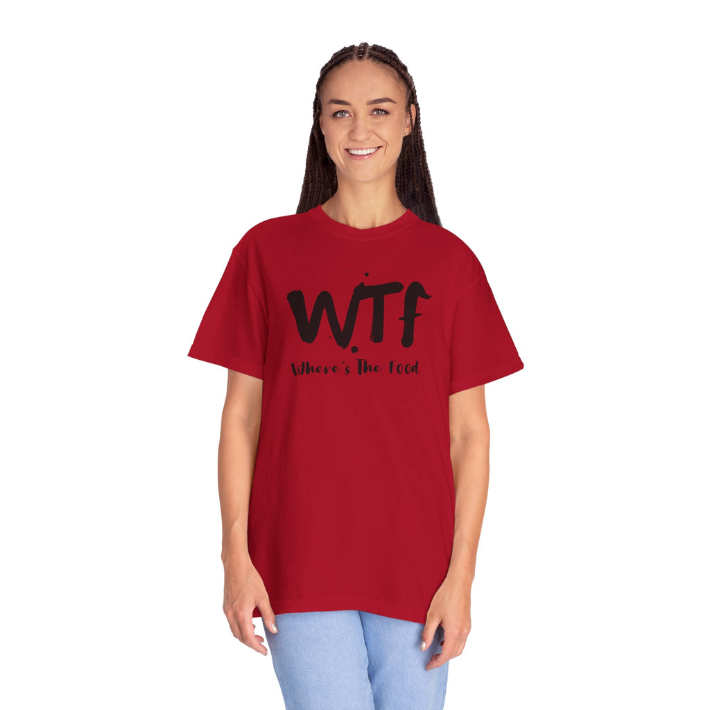 WTF "Where's The Food" Graphic T-Shirt