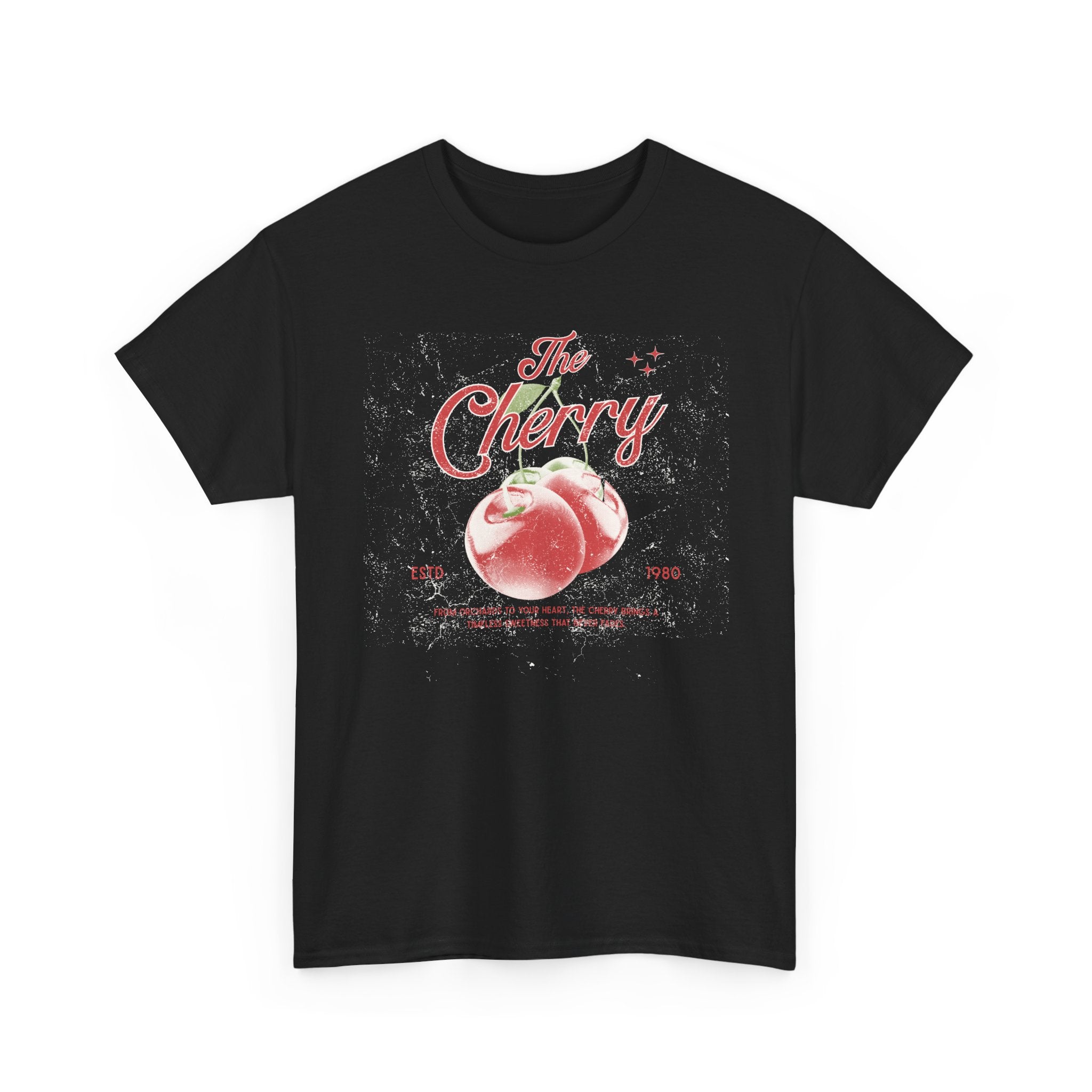 Cherry Vintage Graphic Tee — "I’m Cherry" Retro Fruit T-Shirt