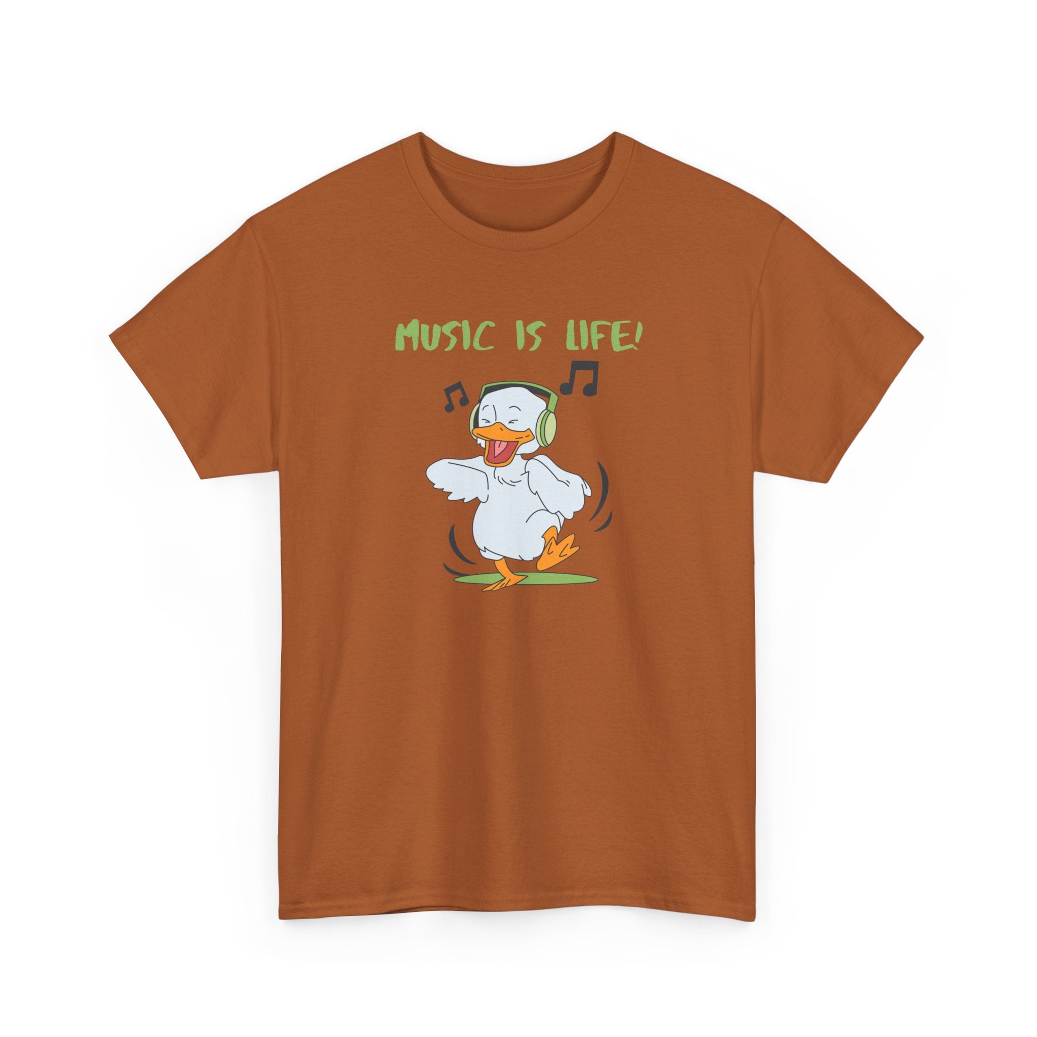 Music Is Life Duck T‑Shirt