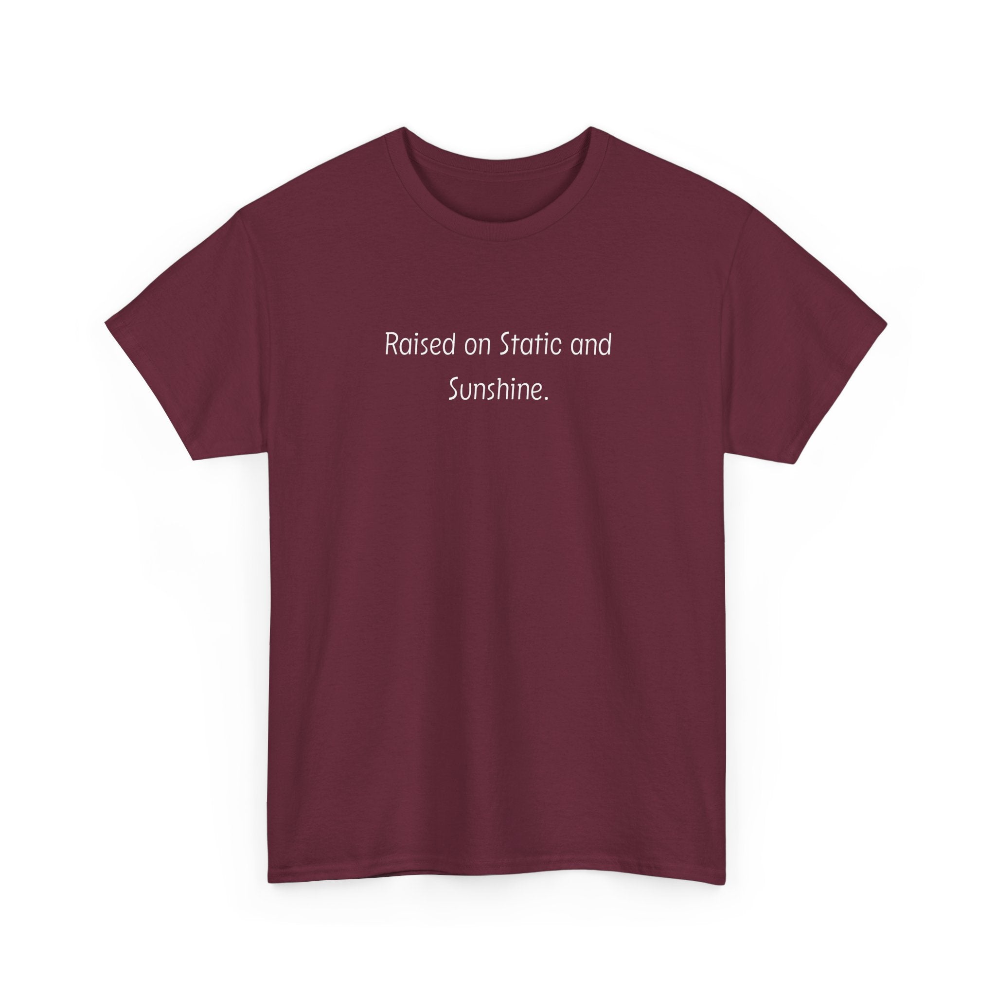 Raised on Static and Sunshine T-Shirt