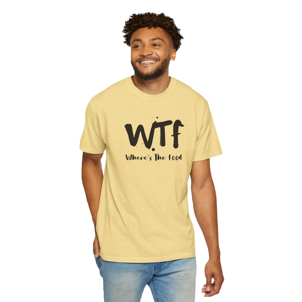 WTF "Where's The Food" Graphic T-Shirt