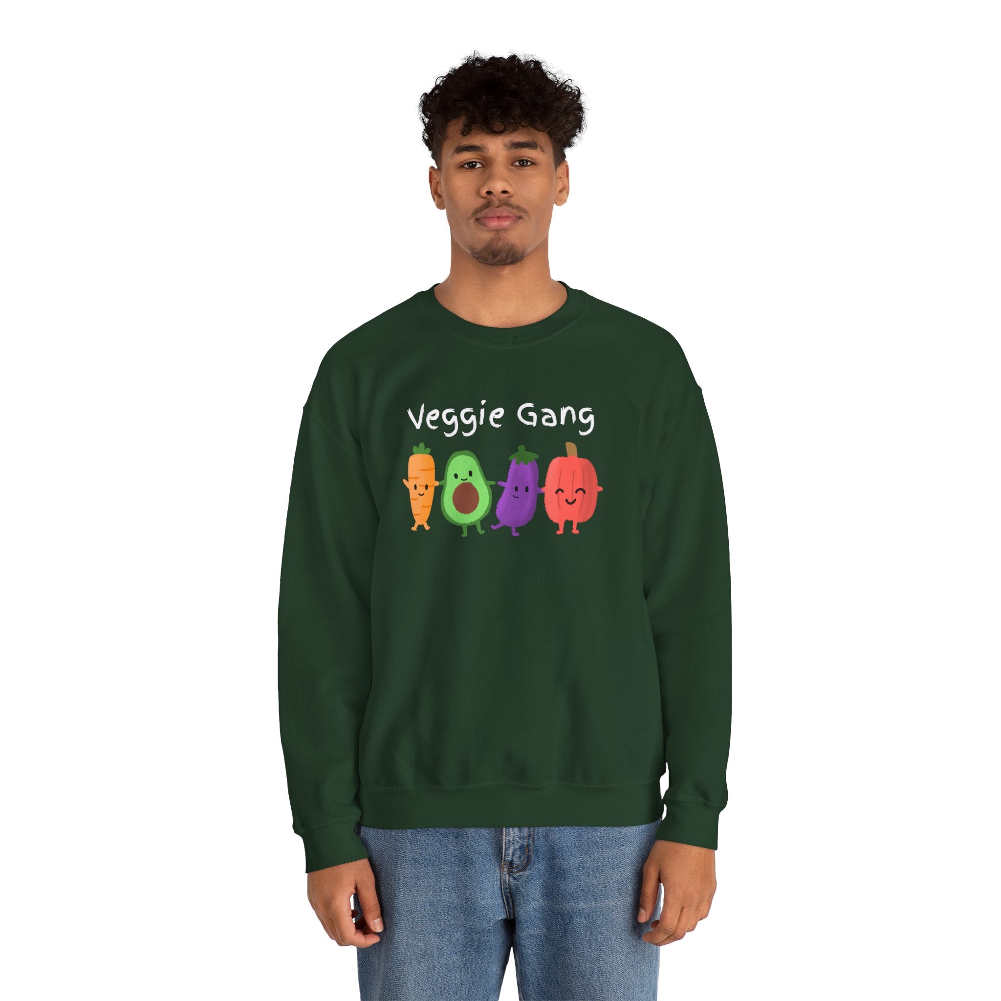 Anxiety Crewneck Sweatshirt — "Different Day Same Anxiety" Cute Cartoon Comfort Pullover