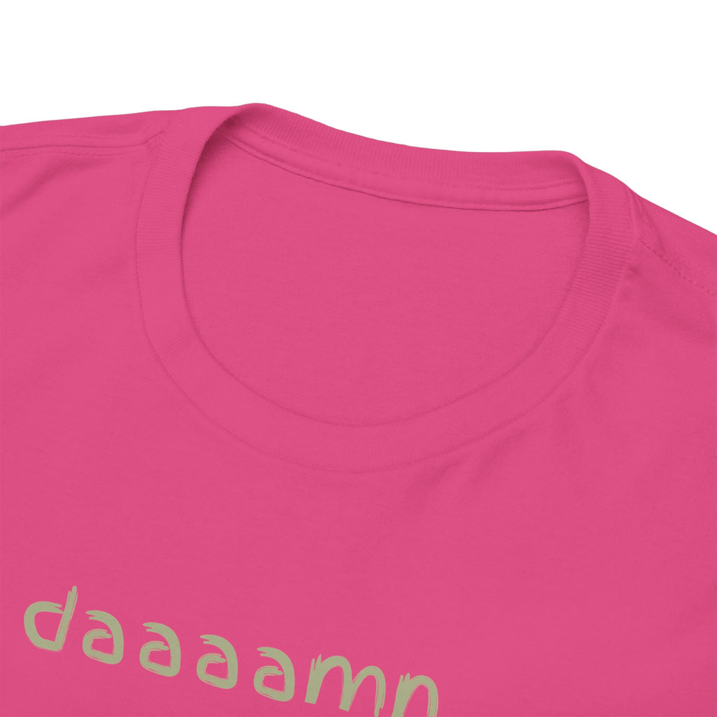 Frog "daaaamn..." T-Shirt — Funny Relaxed Frog Graphic Tee