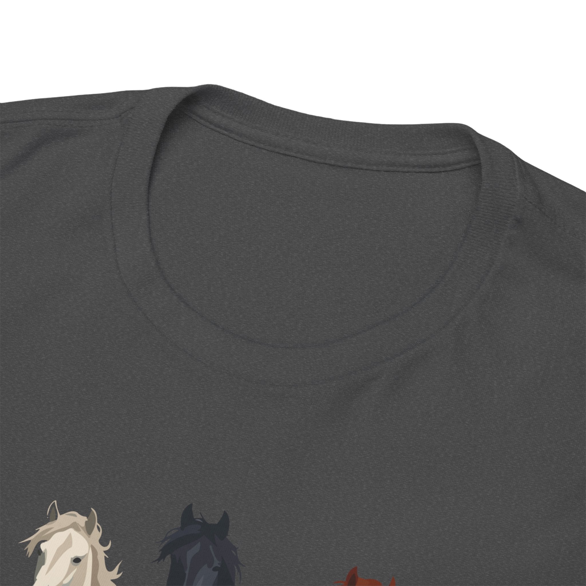 T-Shirt — Three Horses 'Love is Love' Pride Graphic Tee