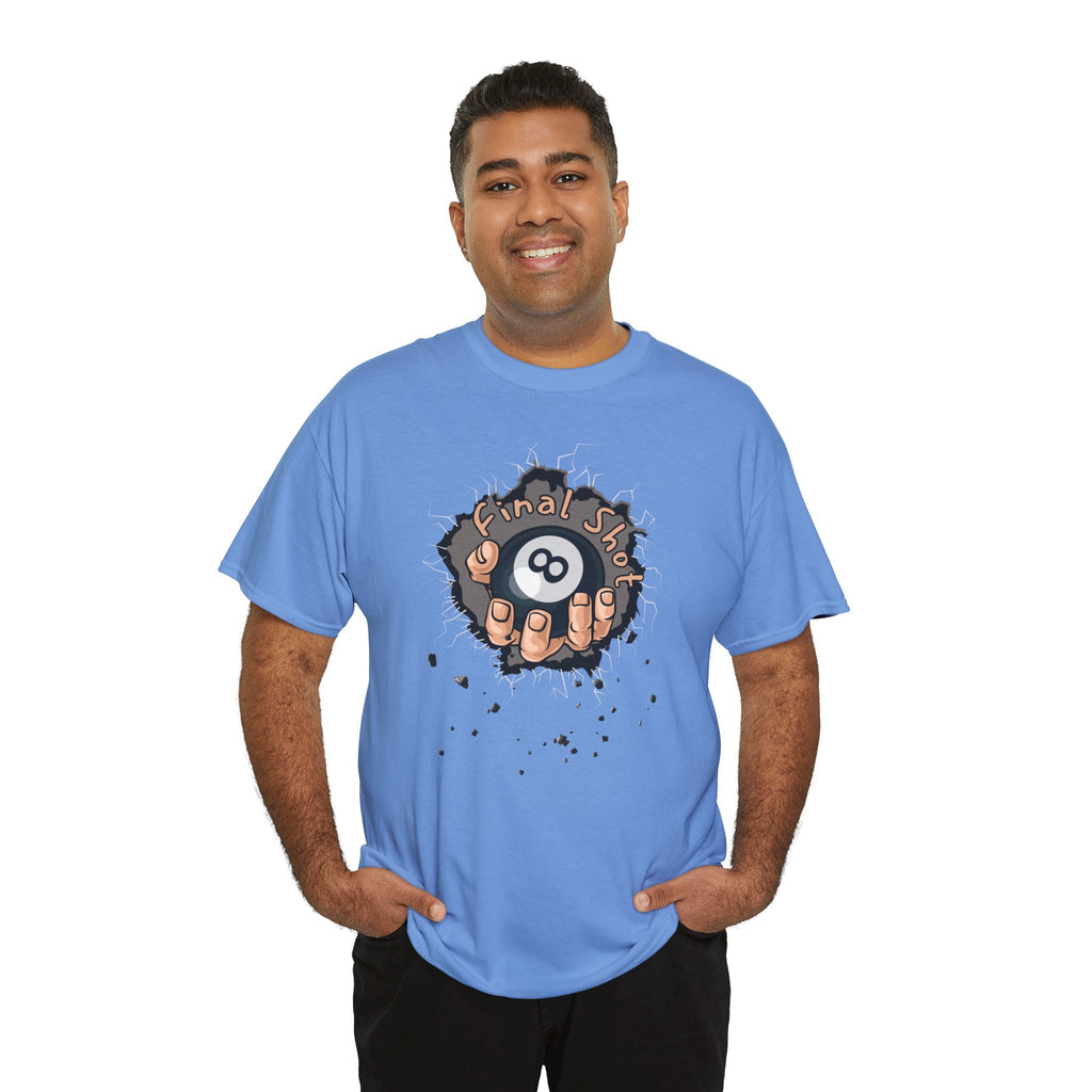 Eight Ball Pocket Tee — "Final Say" Billiards Graphic Shirt