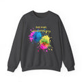 Crewneck Sweatshirt — "Bold, Bright, and Beautifully Messy" Color Splash