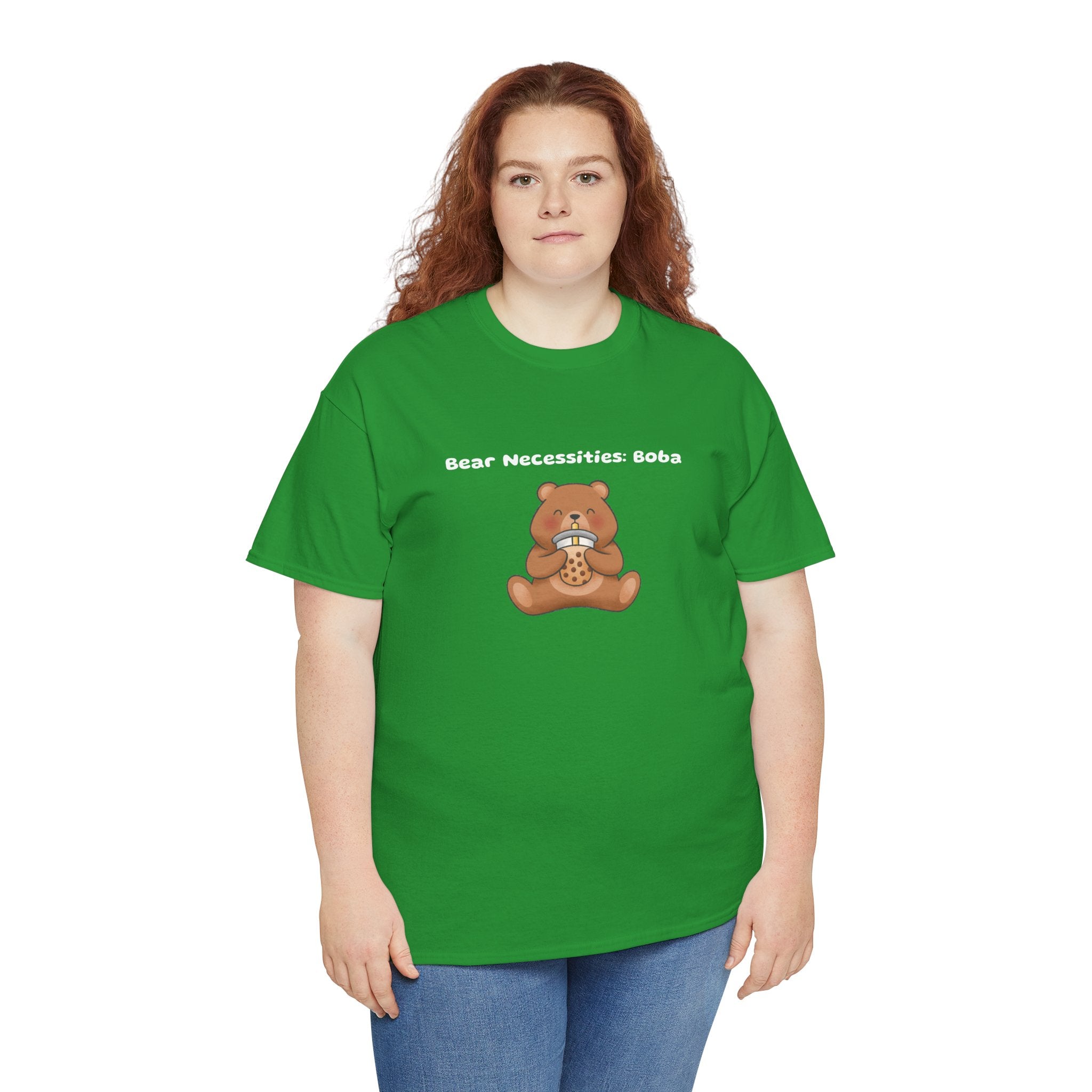 Bear Necessities: Boba Tee — Cute Bubble Tea Bear Graphic T-Shirt