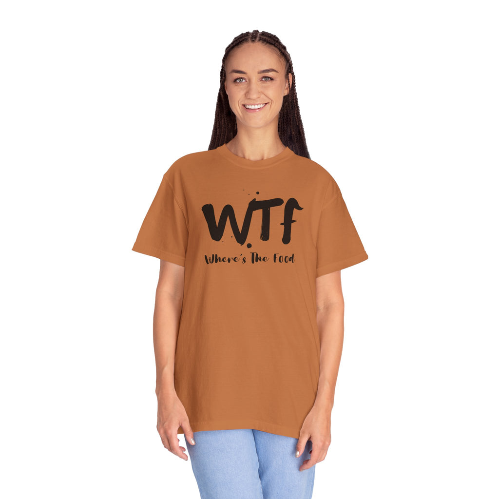 WTF "Where's The Food" Graphic T-Shirt