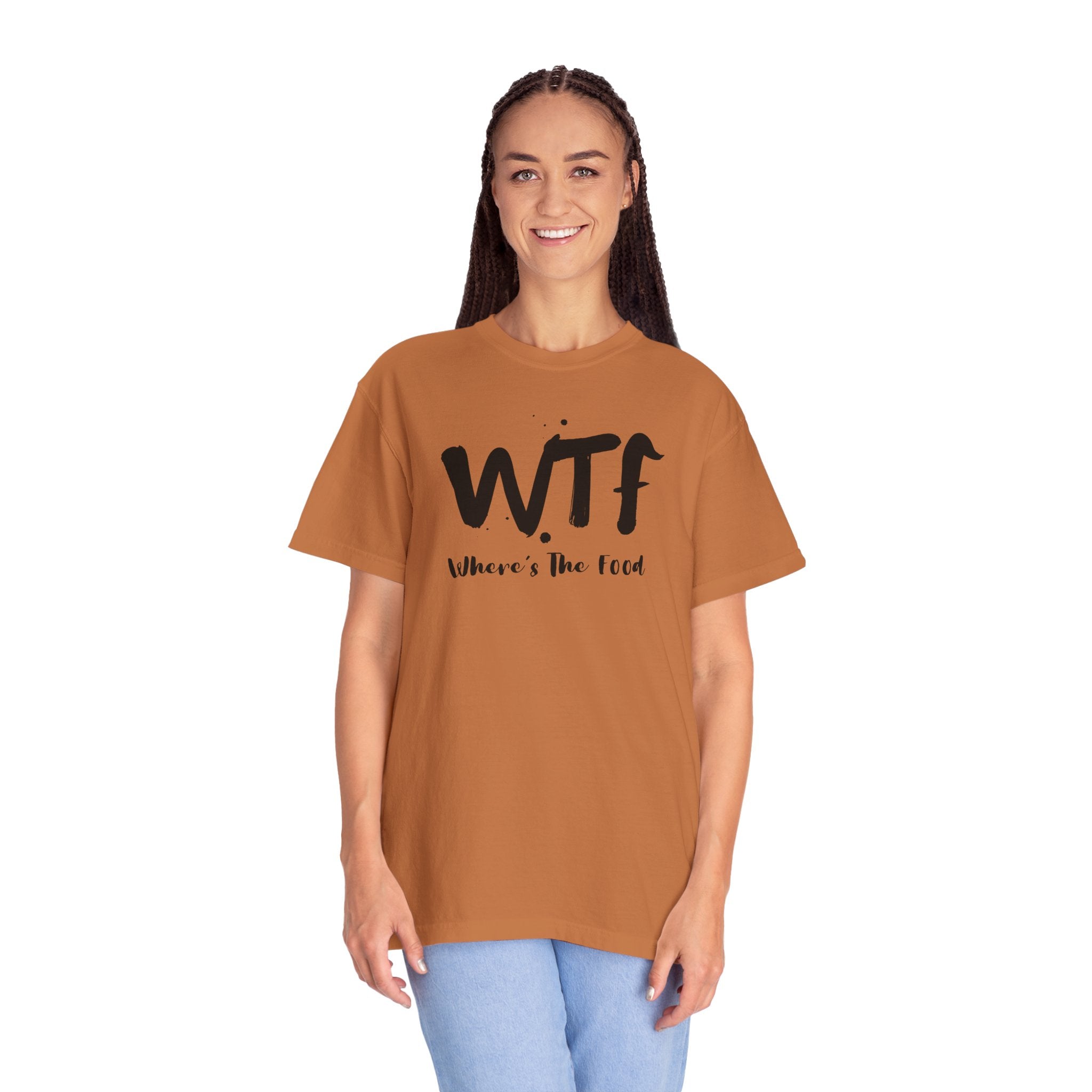 WTF "Where's The Food" Graphic T-Shirt