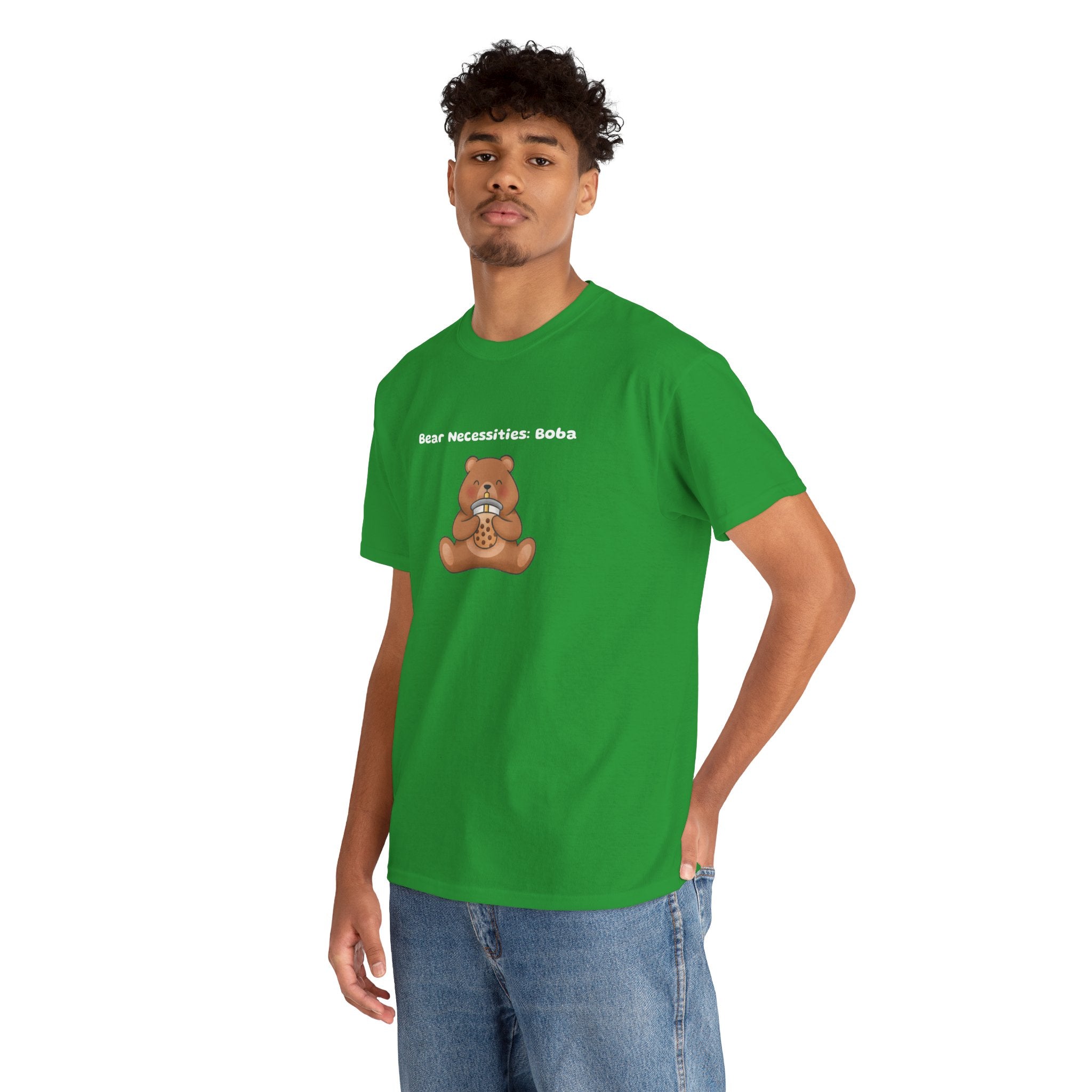 Bear Necessities: Boba Tee — Cute Bubble Tea Bear Graphic T-Shirt