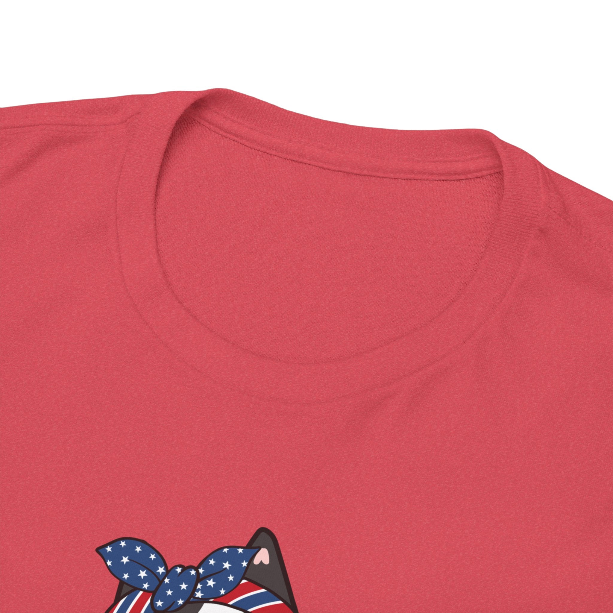 Cat Birthday Tee — "A Purr-fect Firecracker Was Born Today"