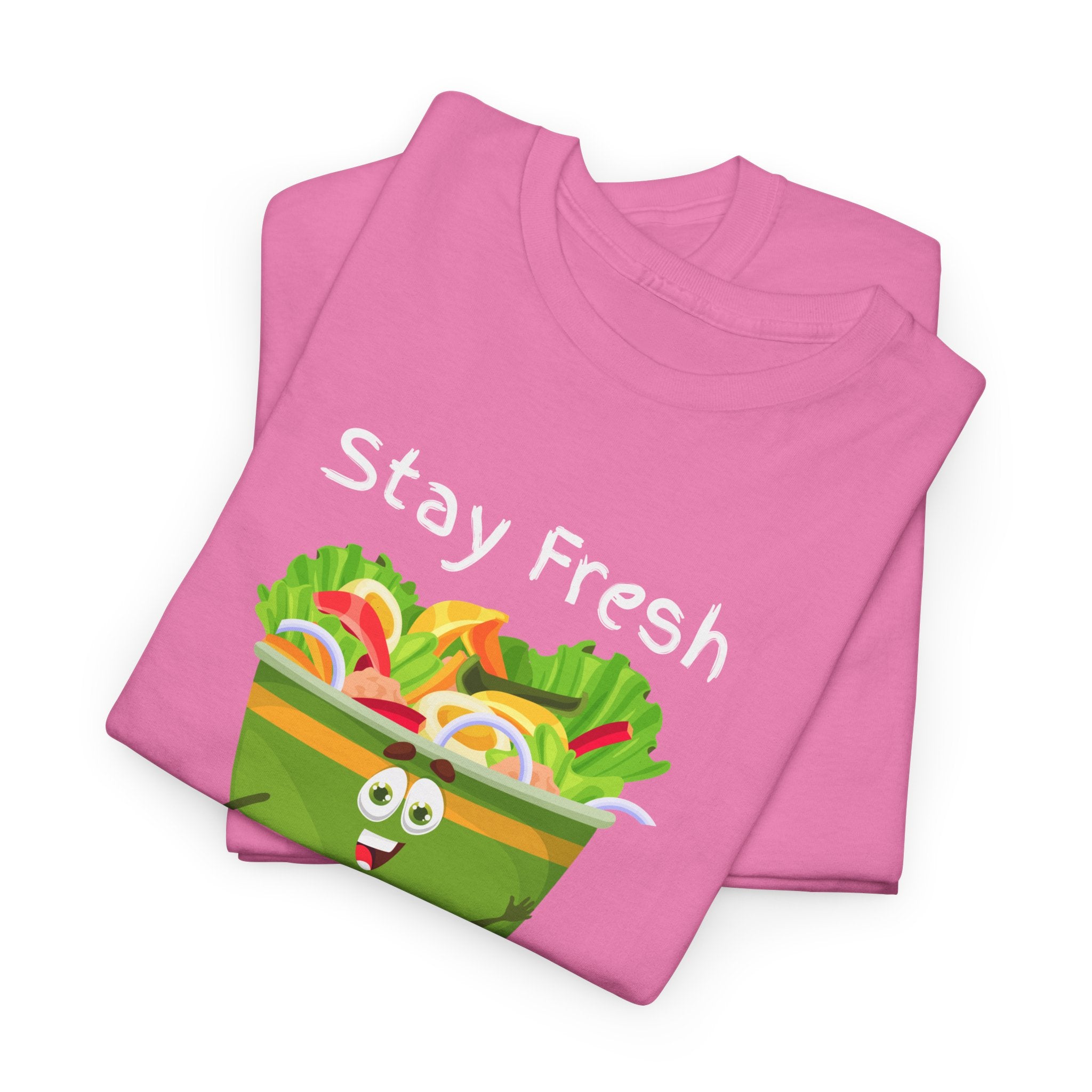 Stay Fresh Salad Tee – Cute Veggie Graphic T-Shirt