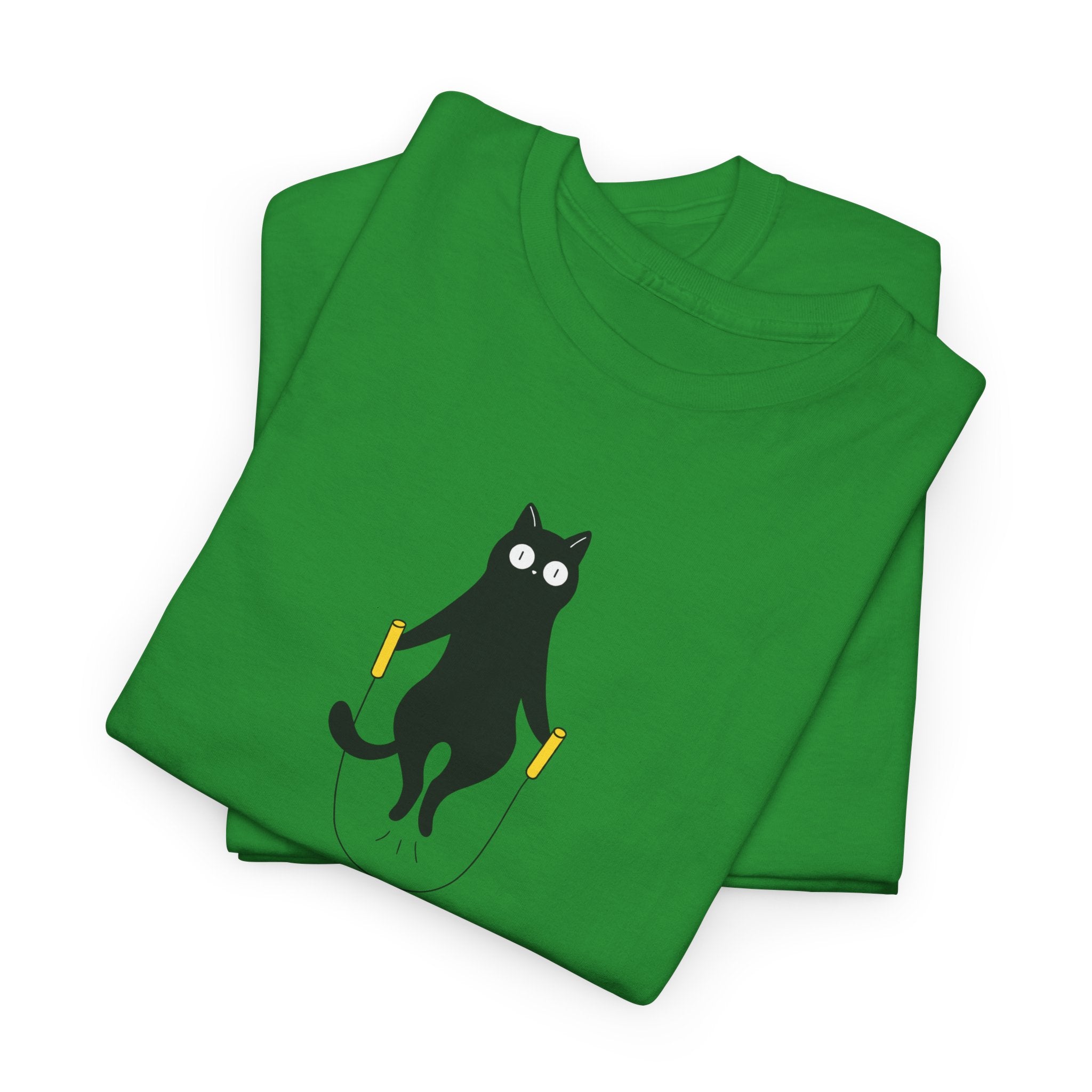Cat Skipping These Problems Like Tee — Funny Cat Graphic T‑Shirt