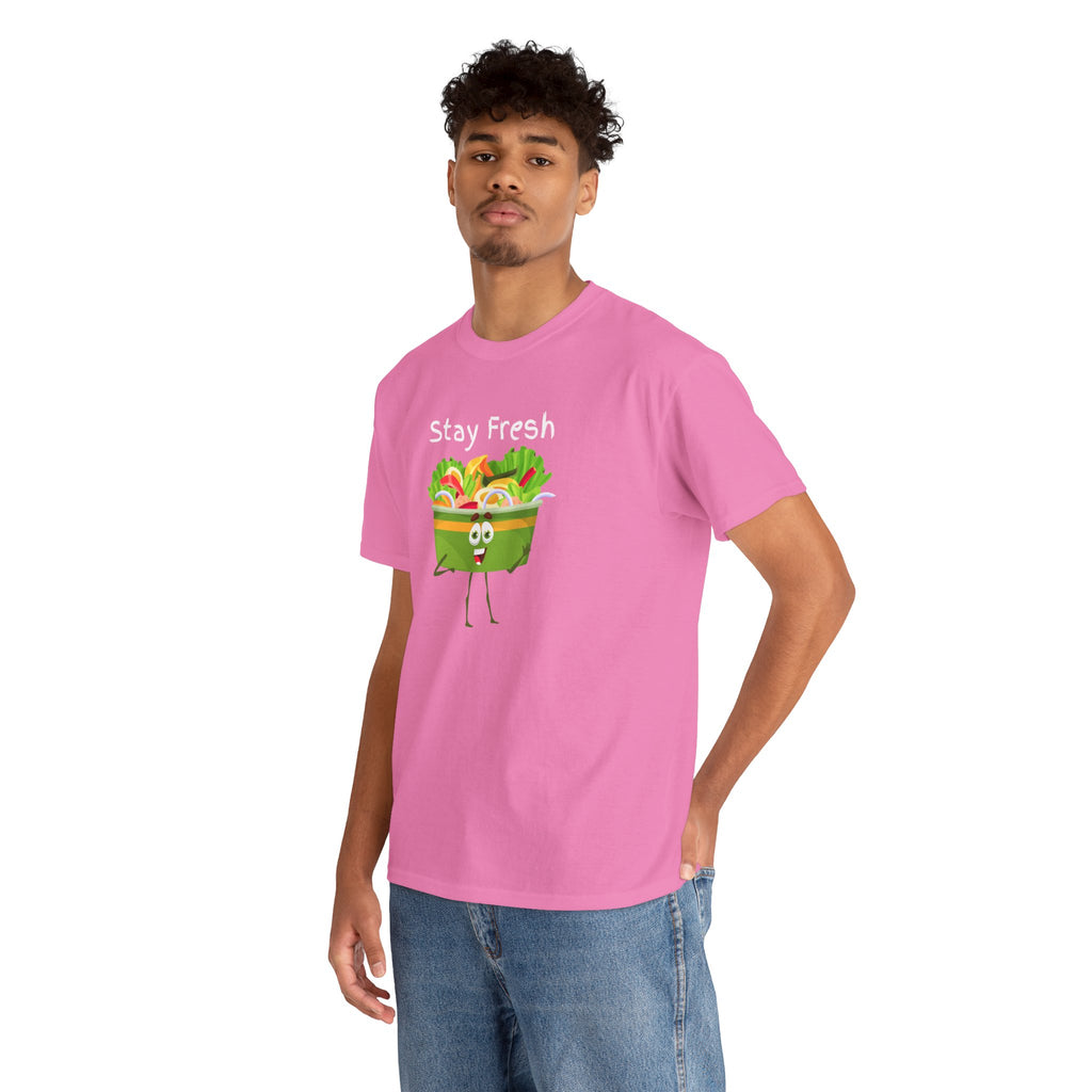 Stay Fresh Salad Tee – Cute Veggie Graphic T-Shirt