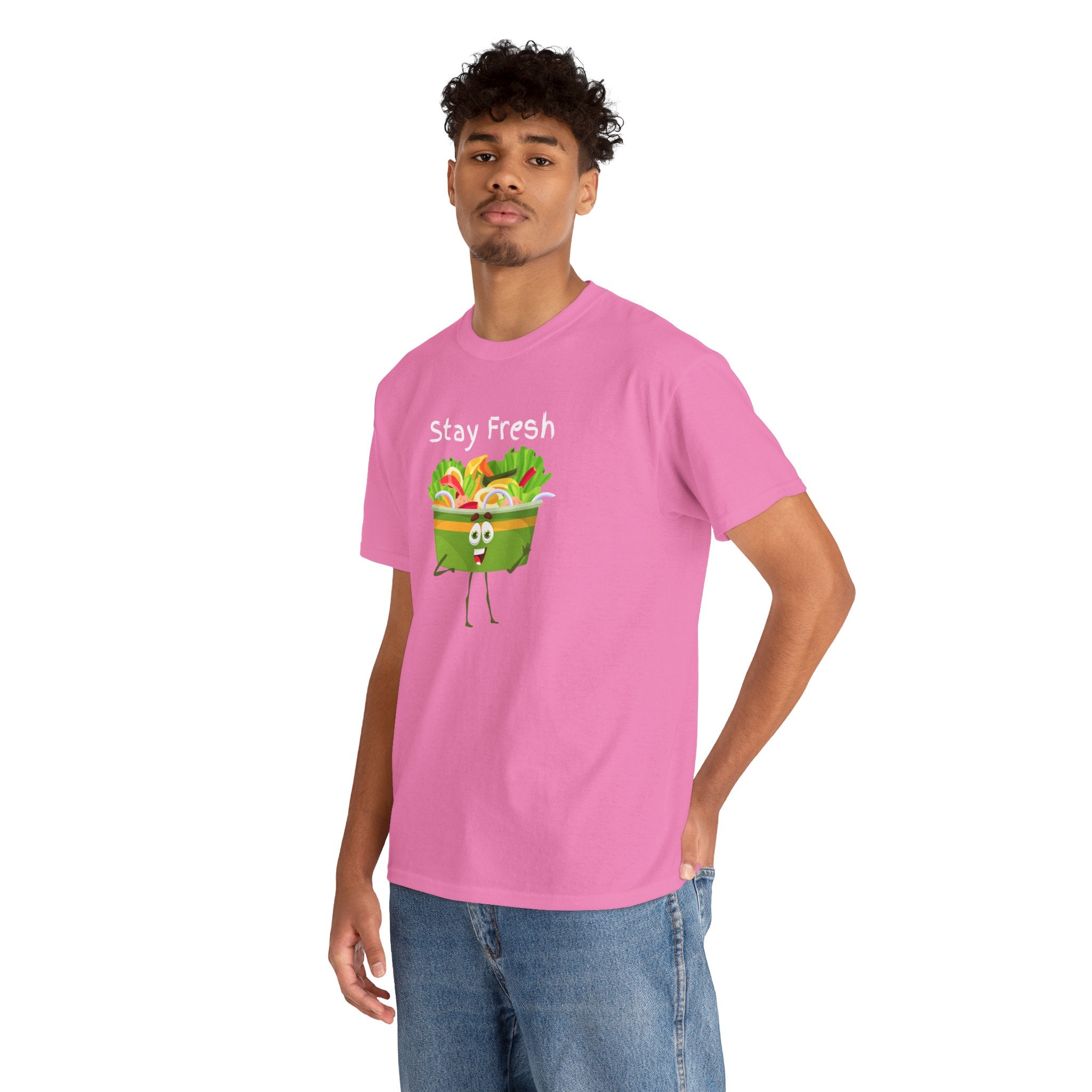 Stay Fresh Salad Tee – Cute Veggie Graphic T-Shirt