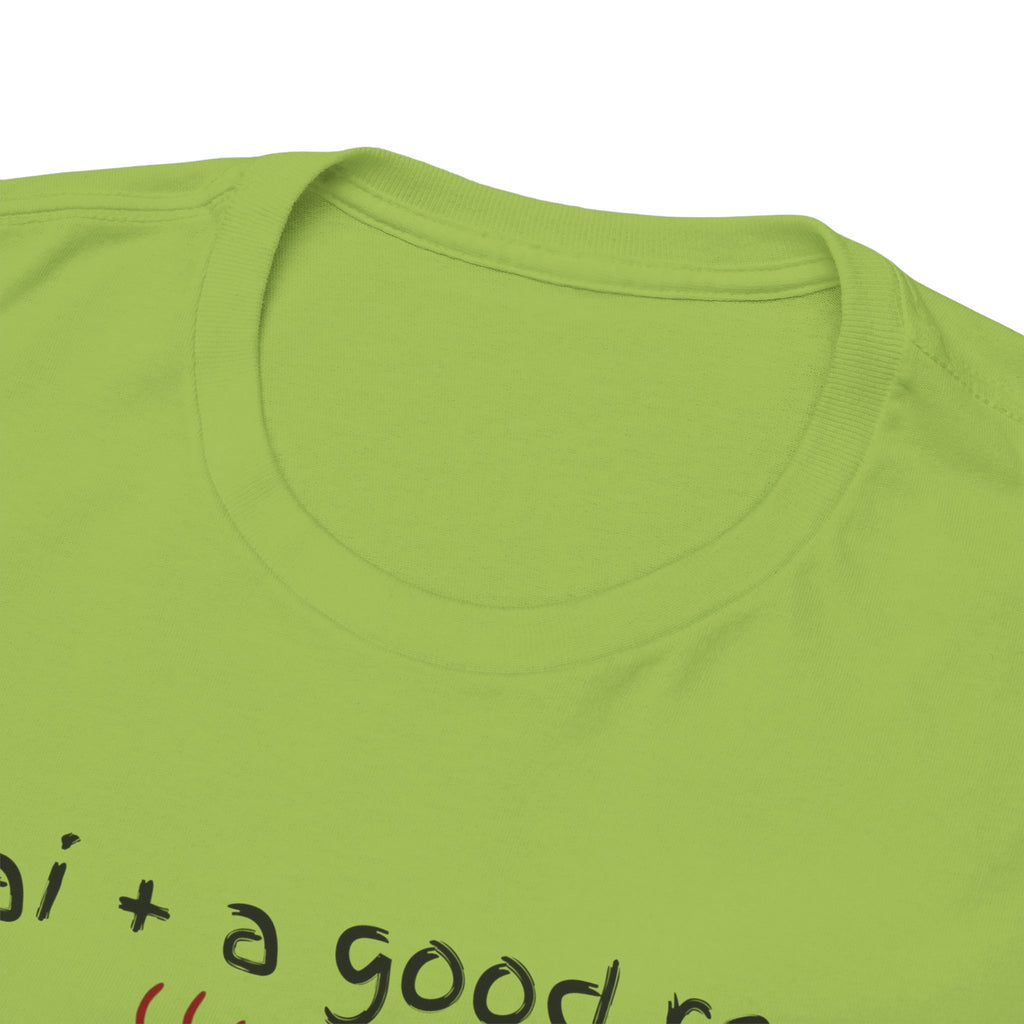 Chai + A Good Read T-Shirt — Tea & Books Graphic Tee for Book Lovers