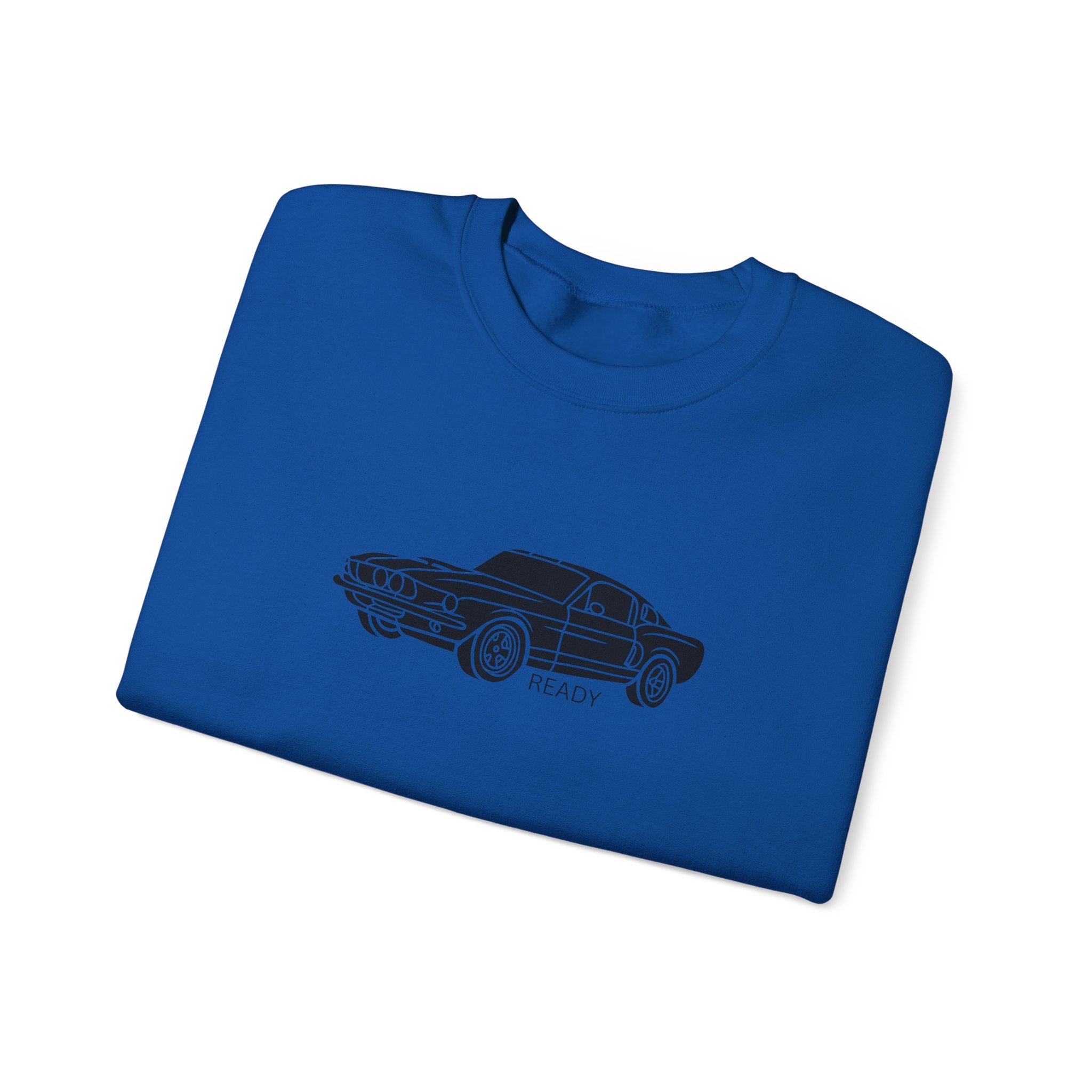 Classic Mustang Outline Crewneck Sweatshirt