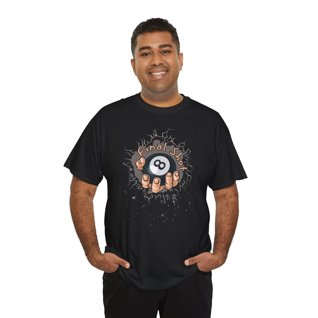 Eight Ball Pocket Tee — "Final Say" Billiards Graphic Shirt