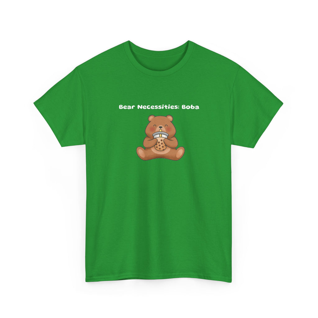 Bear Necessities: Boba Tee — Cute Bubble Tea Bear Graphic T-Shirt
