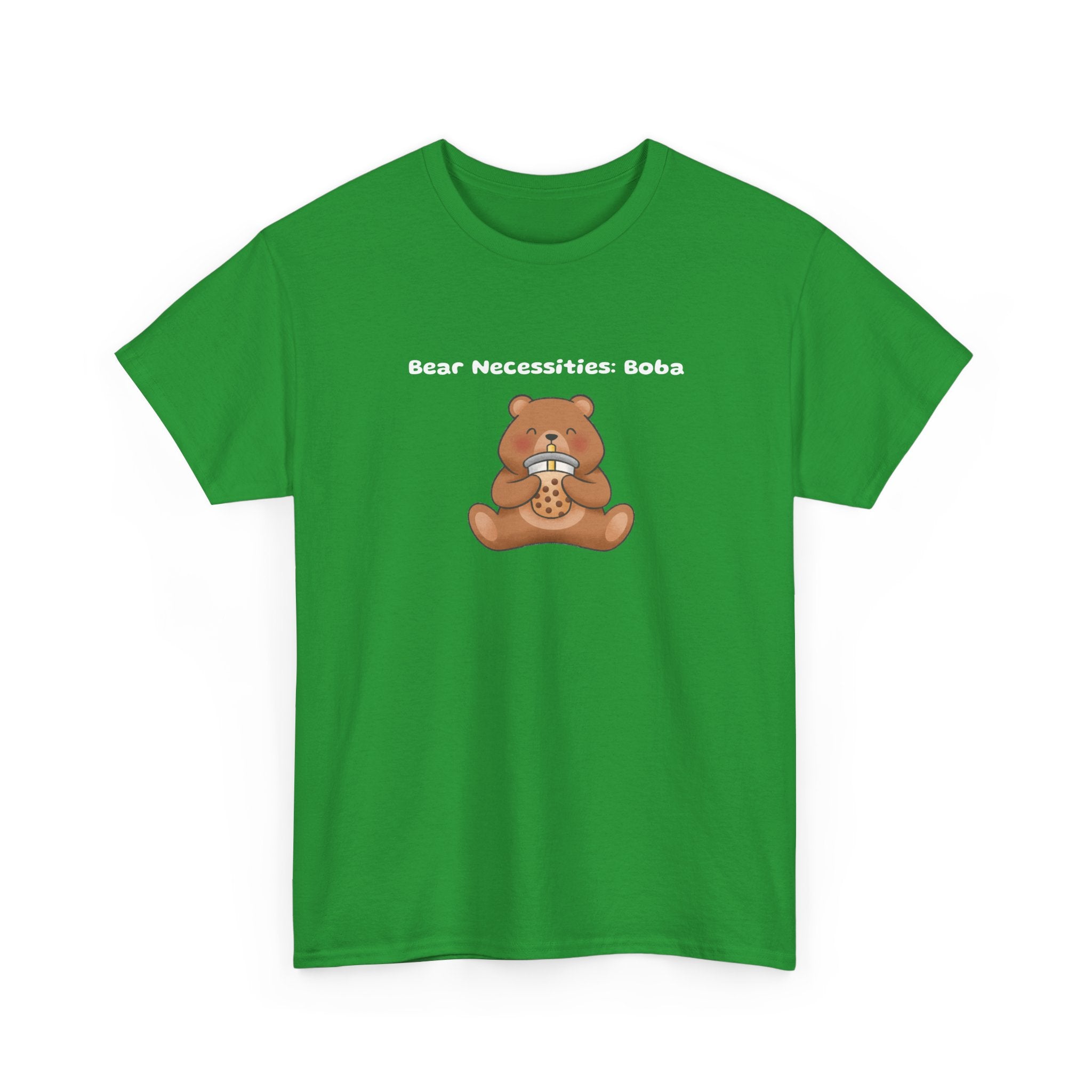 Bear Necessities: Boba Tee — Cute Bubble Tea Bear Graphic T-Shirt