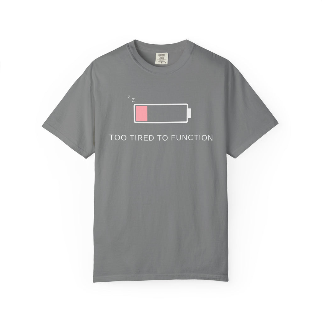 Comfort colors 1717 Template 1768152578372-pink-too-tired-to-funkion